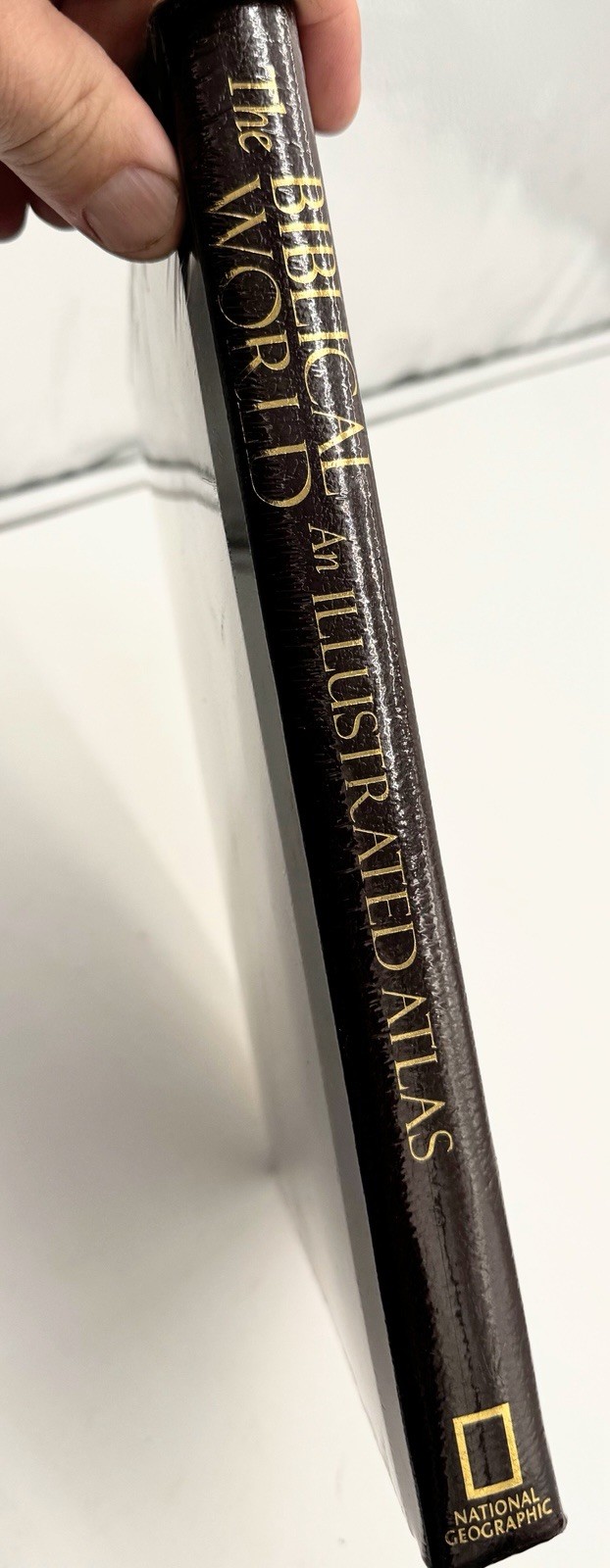 The Biblical World An Illustrated Atlas 368 pages 11.25” x 9.25”￼