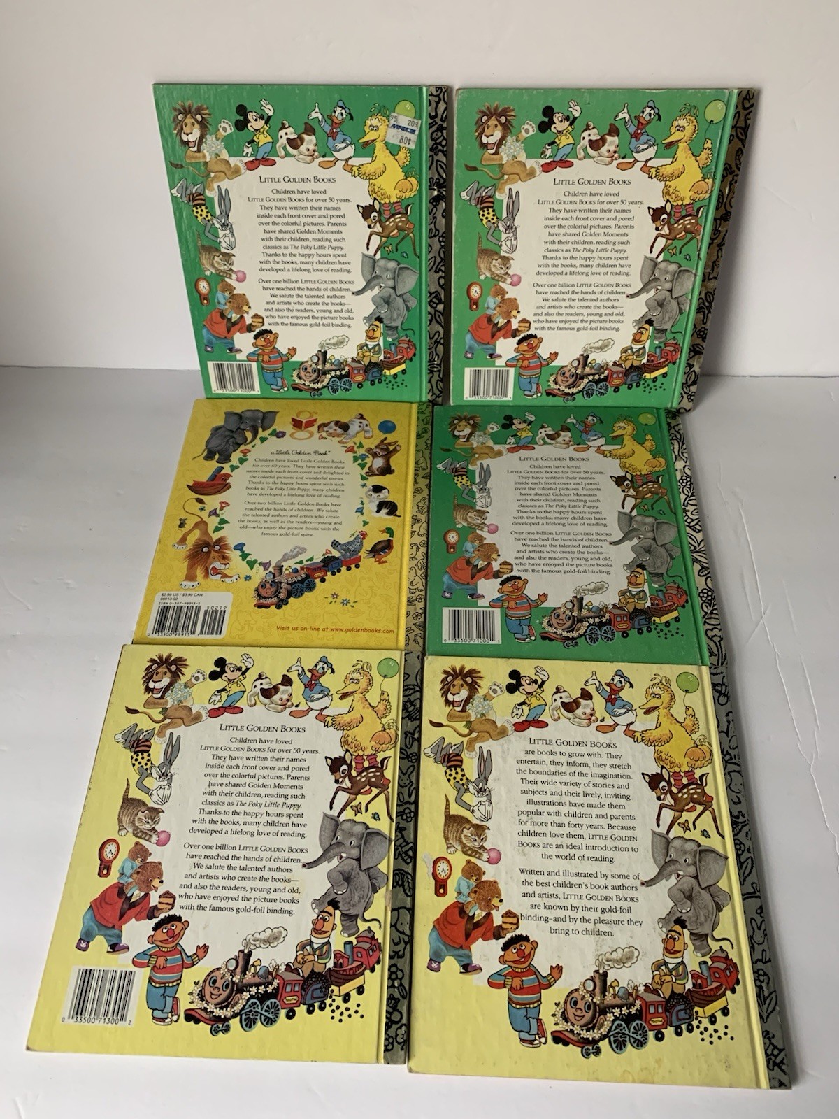 Vintage Little Golden Books Mixed Lot of 6 Classic Christmas Theme Stories