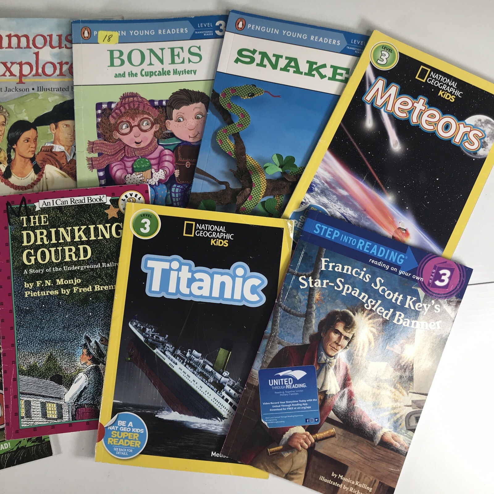 Random Lot of 10 Level 3 Step Into Reading | I Can Read | Learn To Read FOR BOYS