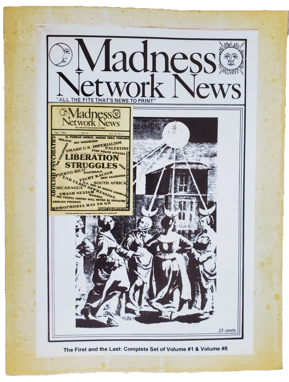 Madness Network News 8.5 X 11 Full Volume Books, (Volumes: 1, 2, 3, 5, 6, 7 & 8)