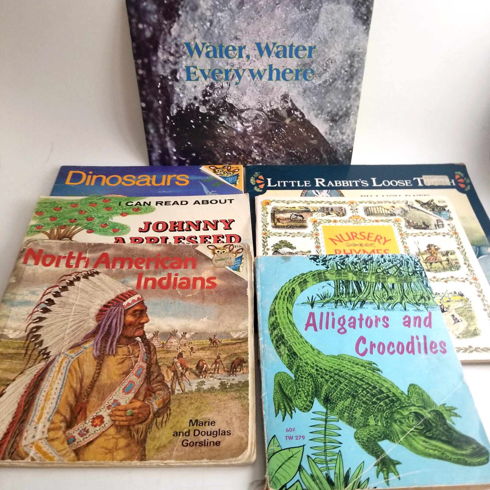 Mixed Lot of 7 Vintage 1970’s Softcover Children’s Books B69