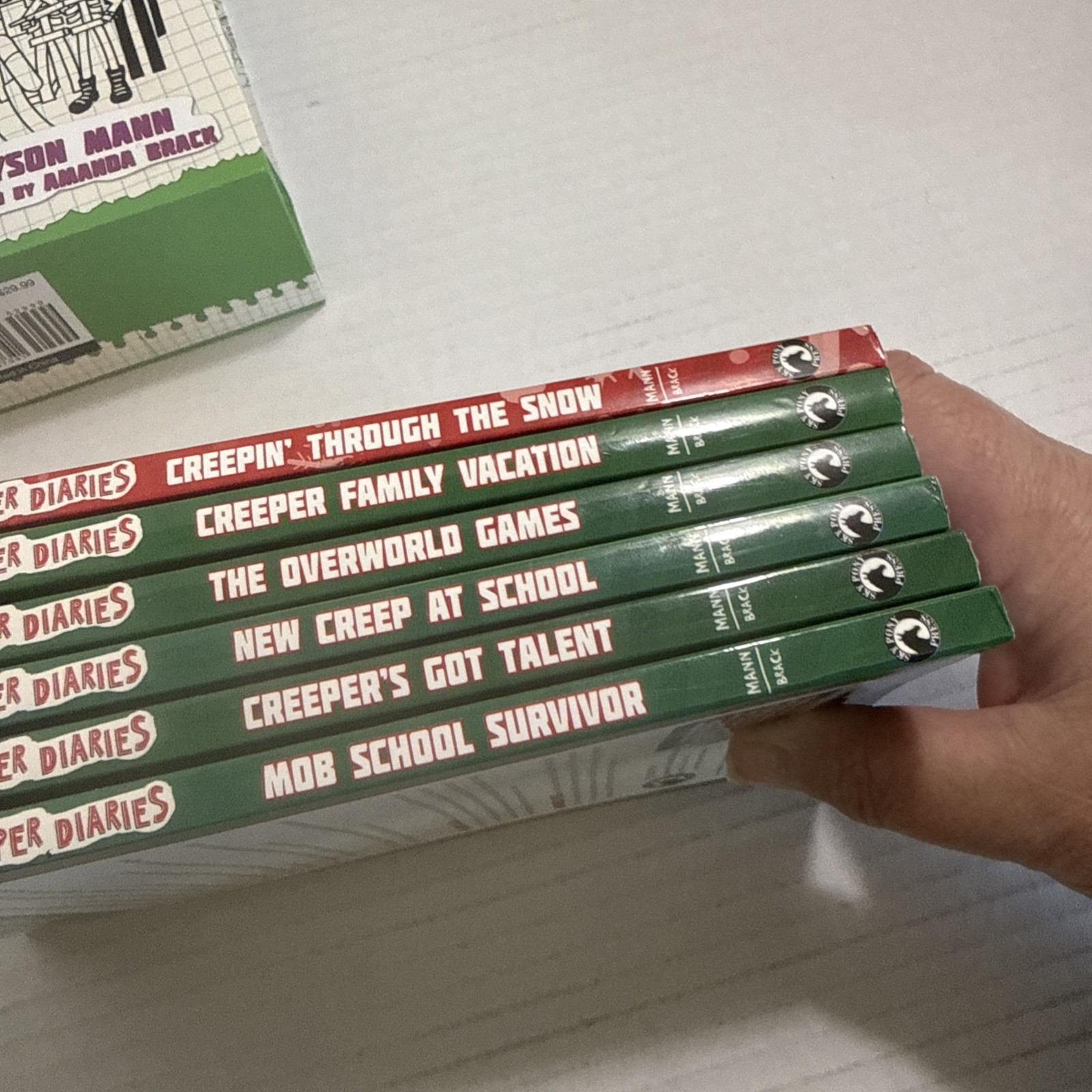 Diaries for Fans of Creepers Box Set Six Unofficial Adventures for Minecrafters