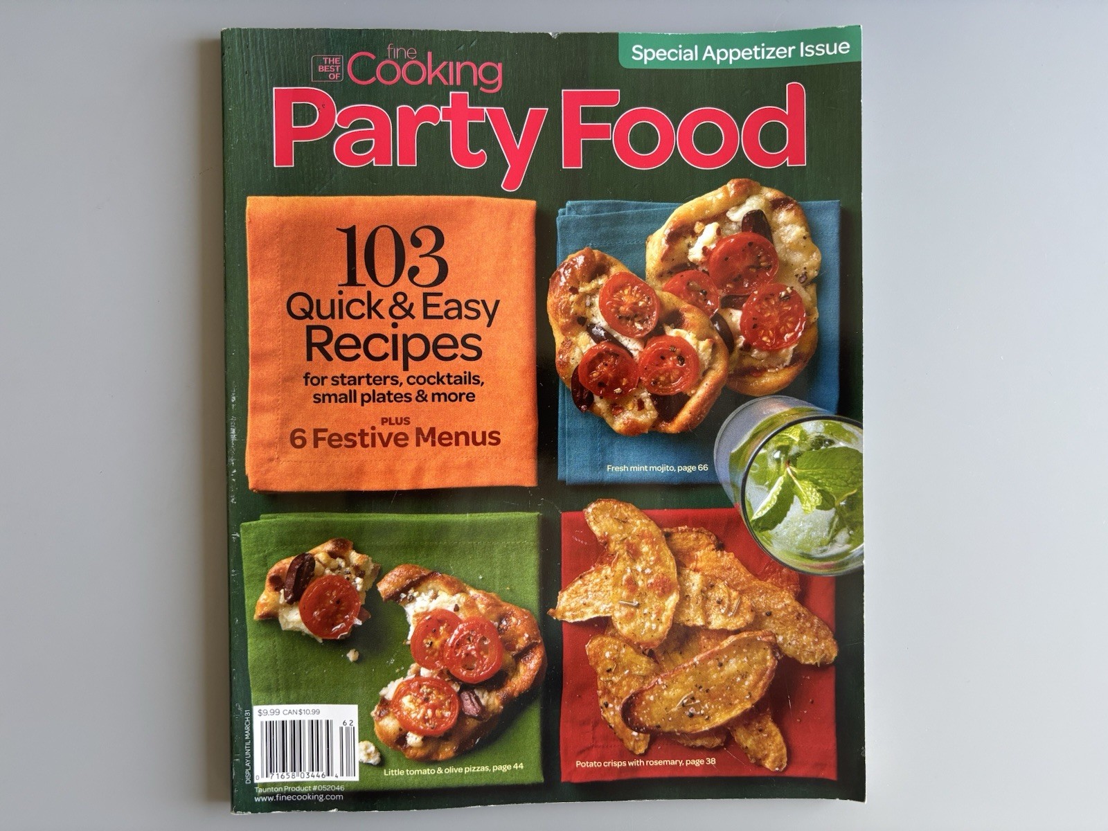 The Best of Fine Cooking – YOU CHOOSE PICK, Make Your Lot 2010s PBK