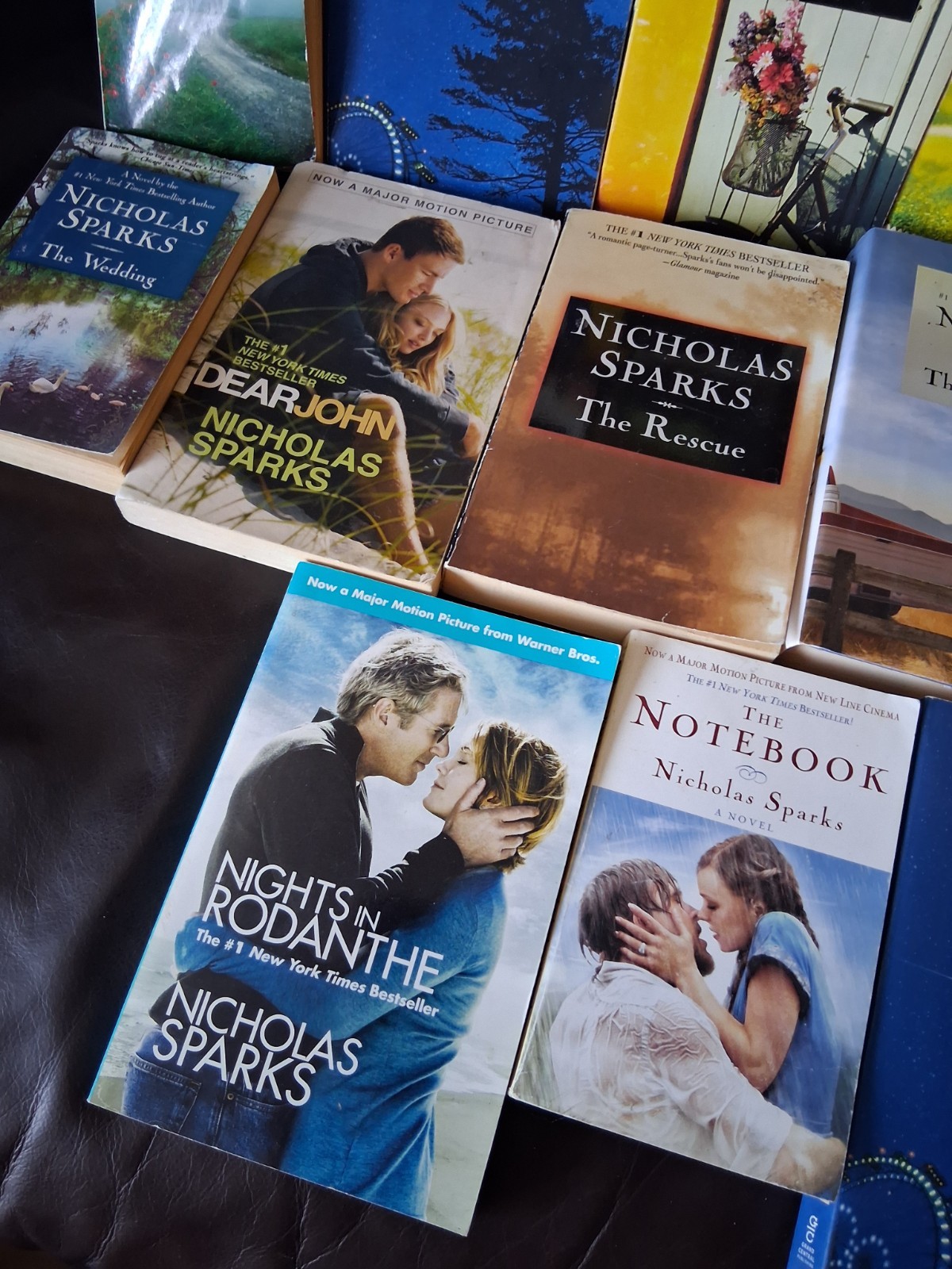 Lot of 17 Hardcover & Softcover Books by Nicholas Sparks – Random Mix Complete