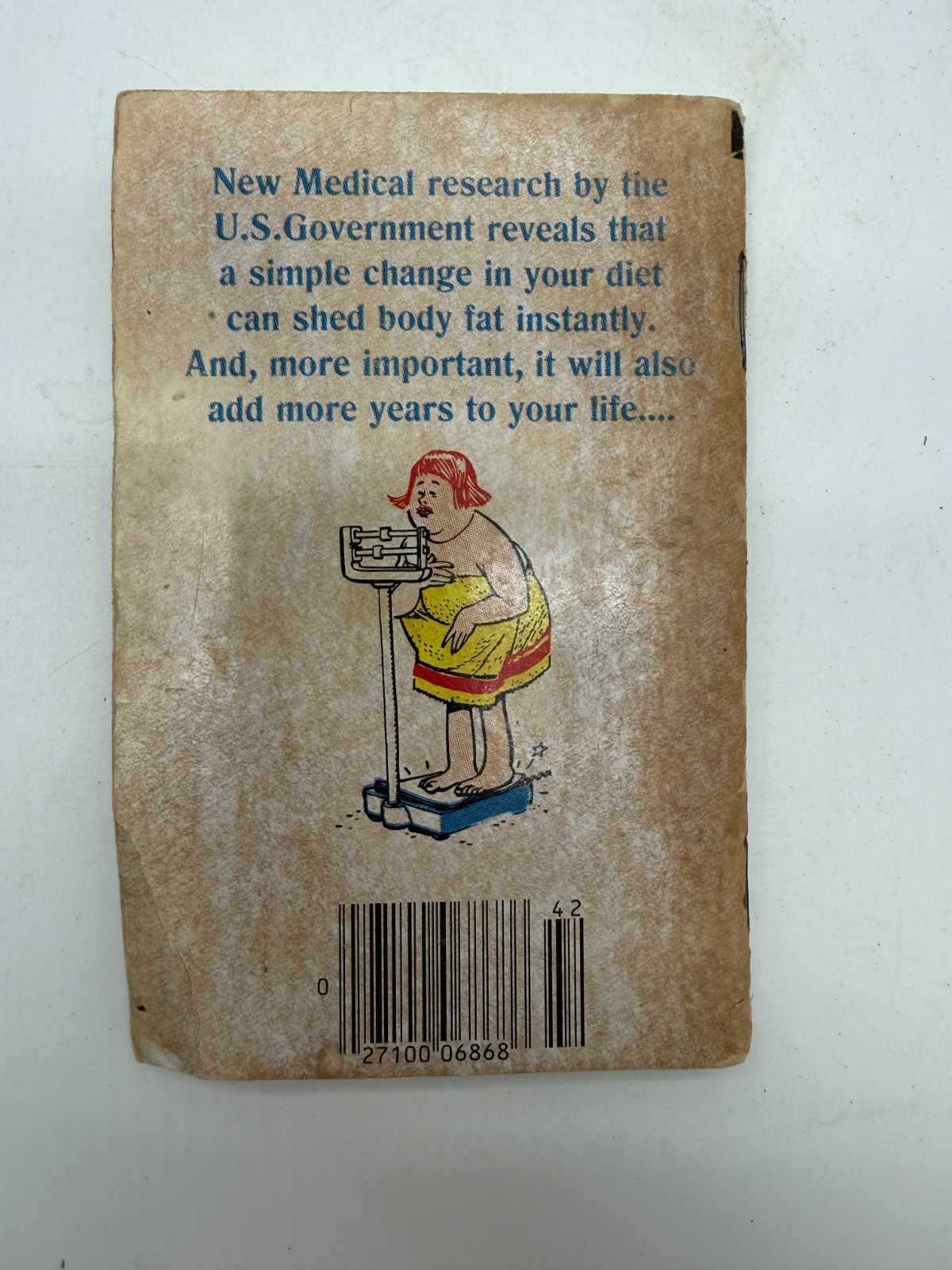 vintage Globe Mini Mag The Official Low-Fat Diet Lose 18 Pounds in 14 Days