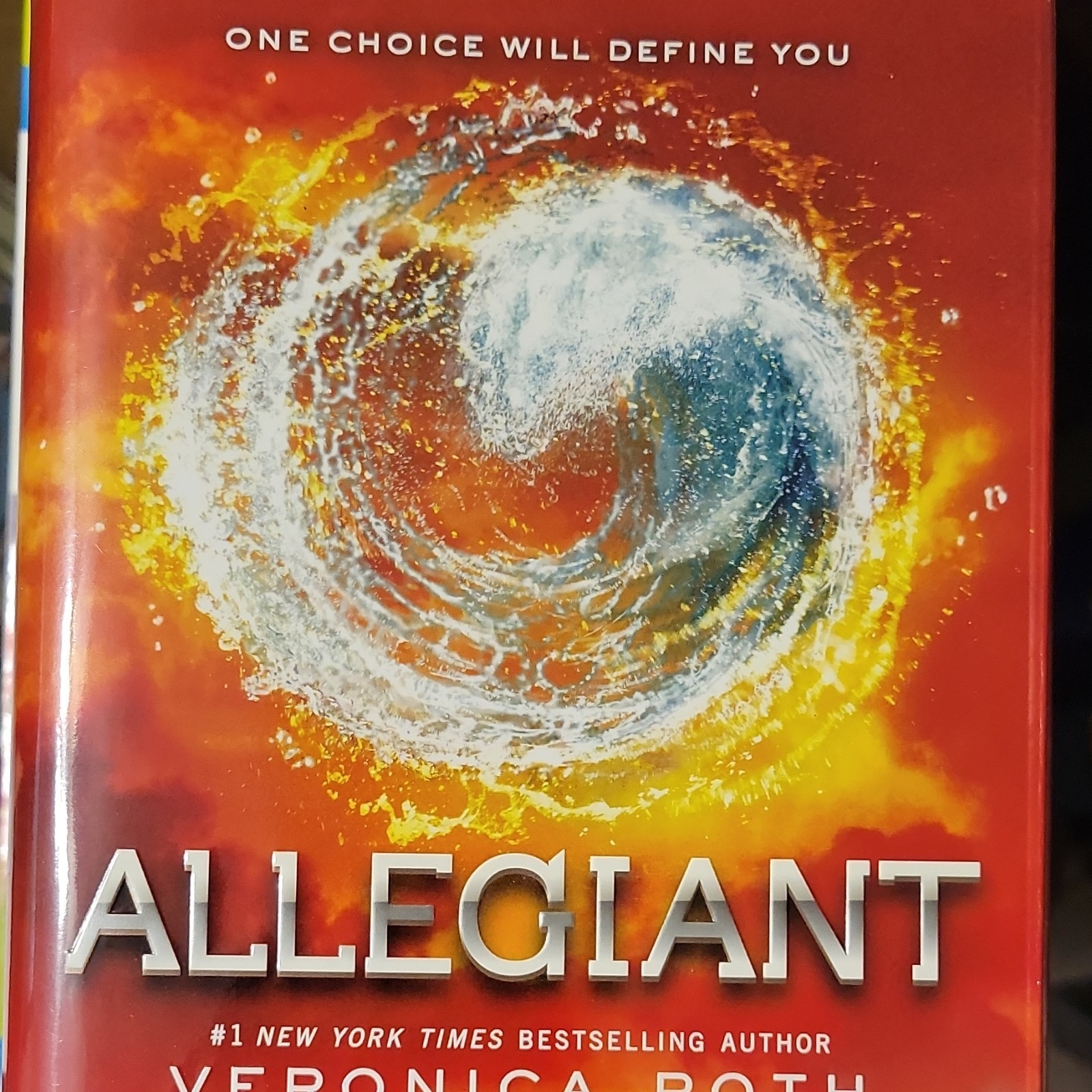 Veronica Roth Allegiant Hardcover Divergent Series Young Adult Fiction DJ