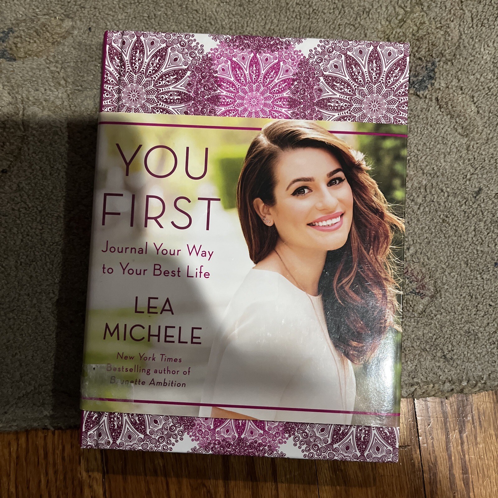 SIGNED Lea Michele You First Glee 1st/1st HB Autographed Book Plate First Ed