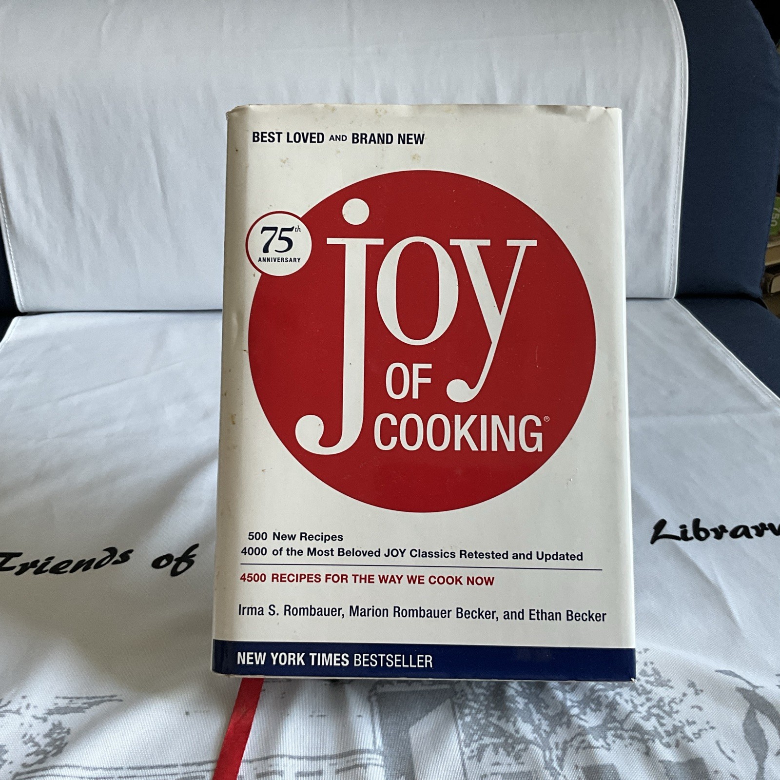 Joy of Cooking 75th Anniversary Edition 2006 Hardcover Cookbook Rombauer Becker