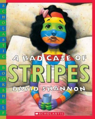 A Bad Case of Stripes (Scholastic Bookshelf) – Paperback – VERY GOOD