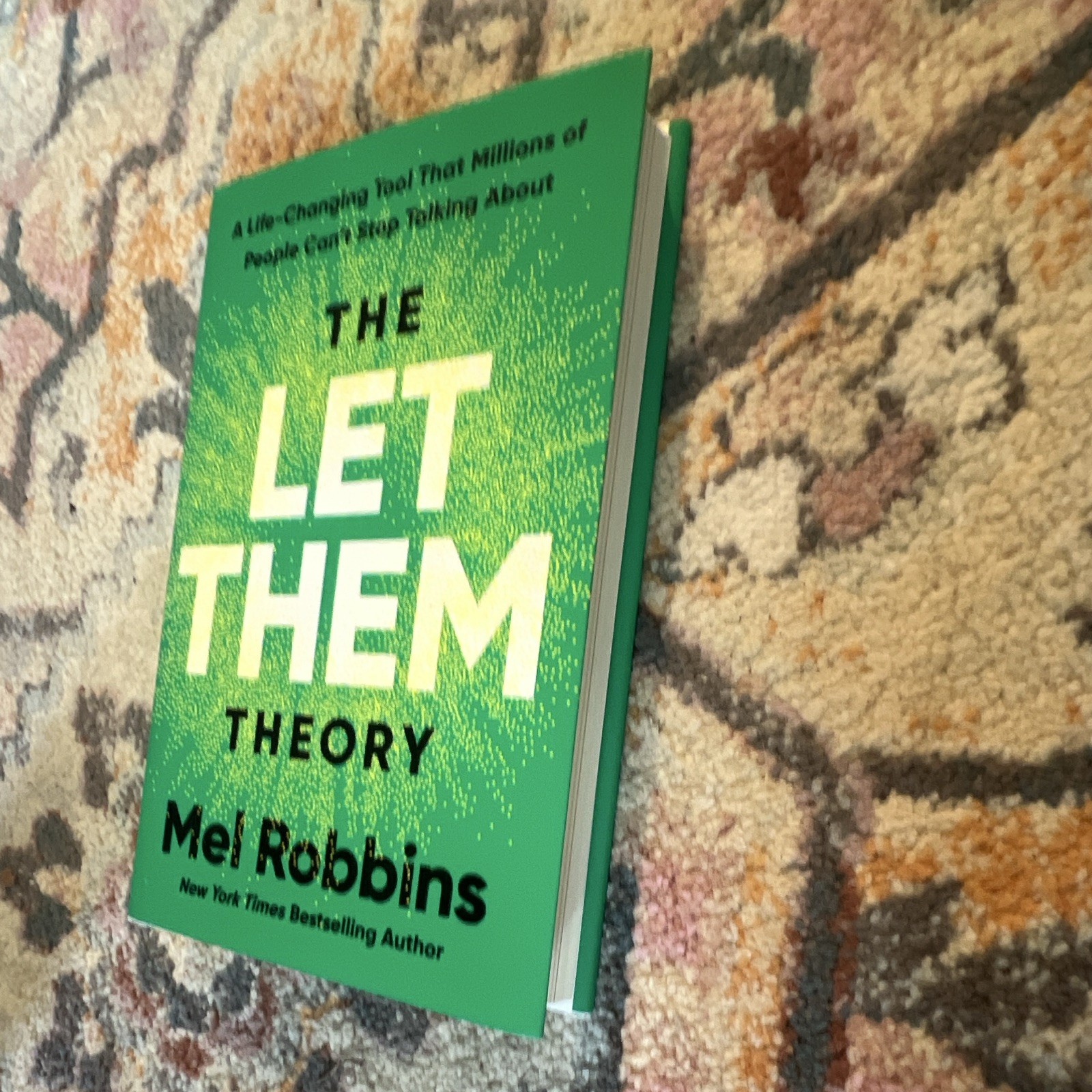 Mel Robbins The Let Them Theory 2024 Hardcover Self-Help Hay House