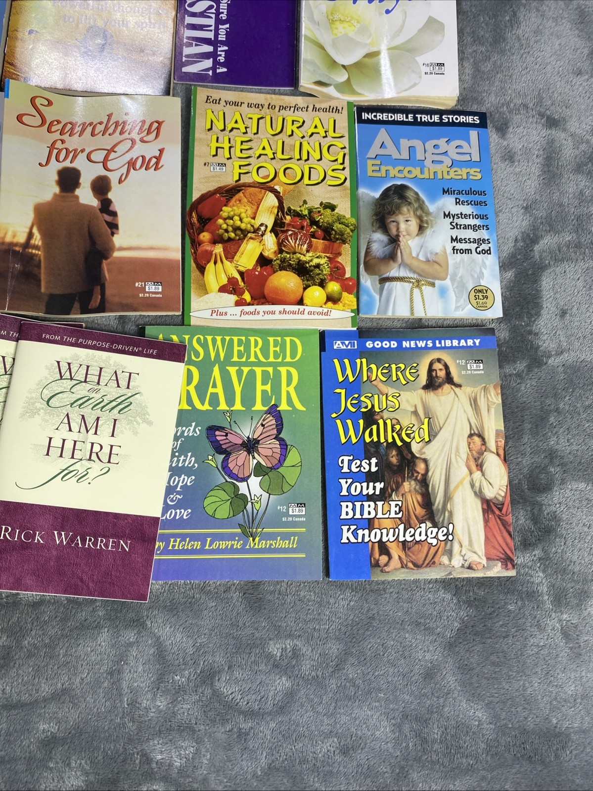 Vtg Christian Mini Book Booklet Lot Of 69 Inspirational Religious Healing Prayer