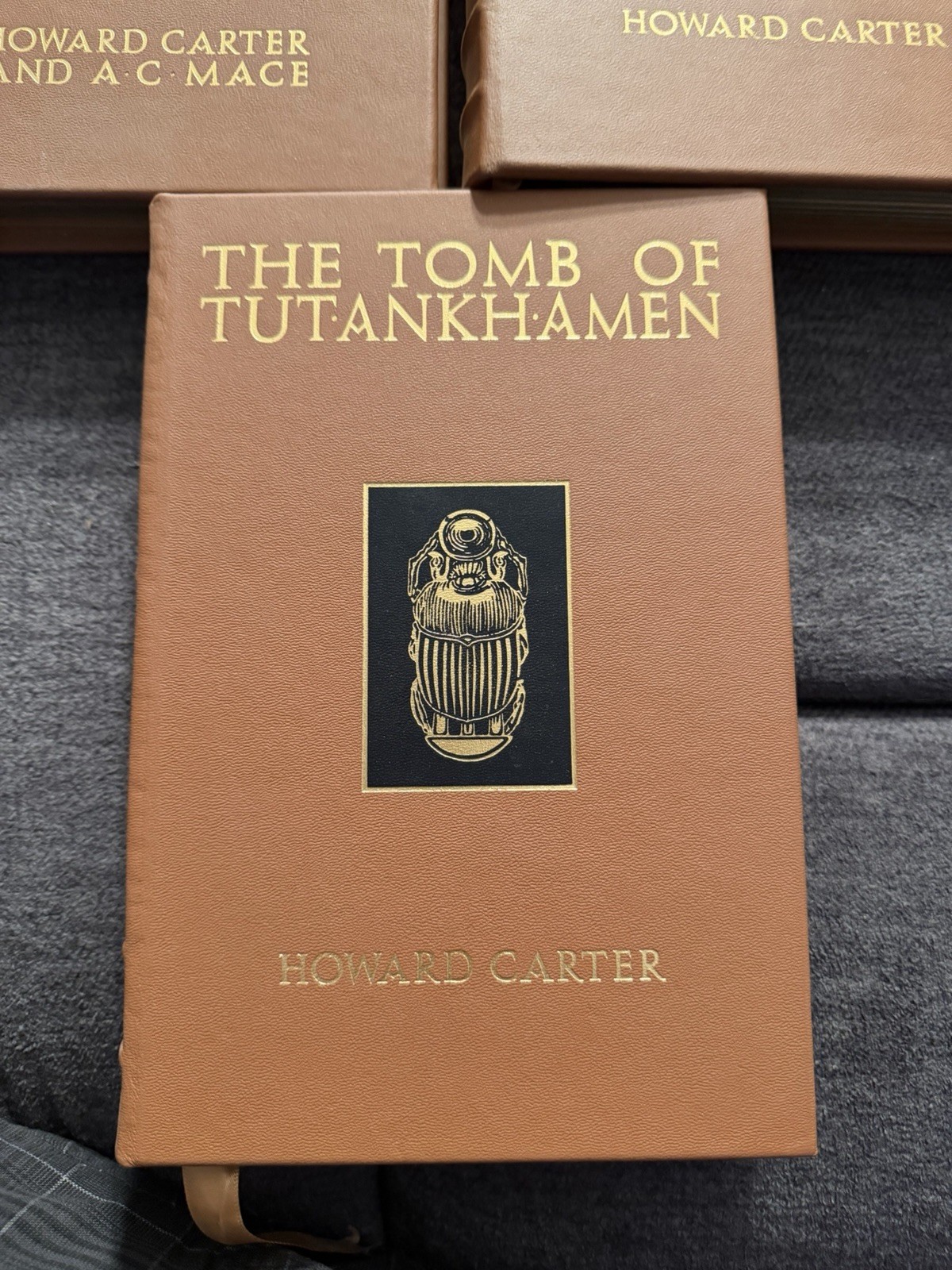 THE TOMB OF TUTANKHAMEN By Howard Carter, 3-Volume Set. 2009 EP Hardcover
