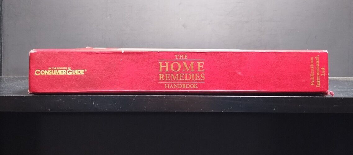 Home Remedies Handbook – Consumer Guide Editors – Hardcover – 400 Pages – Self-C