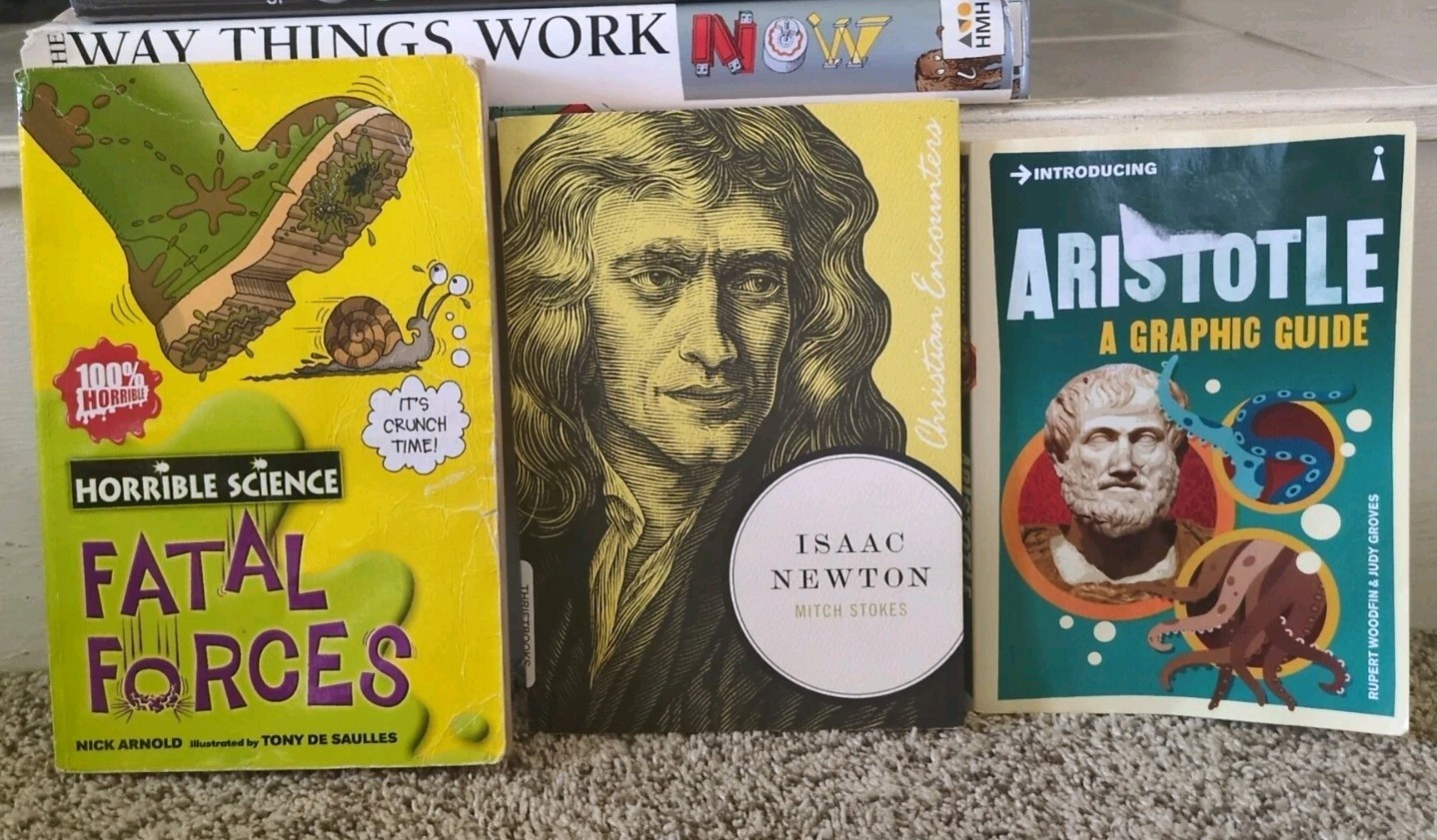 Set Of 14 Books For Guest Hollow High School Conceptual Physics Course