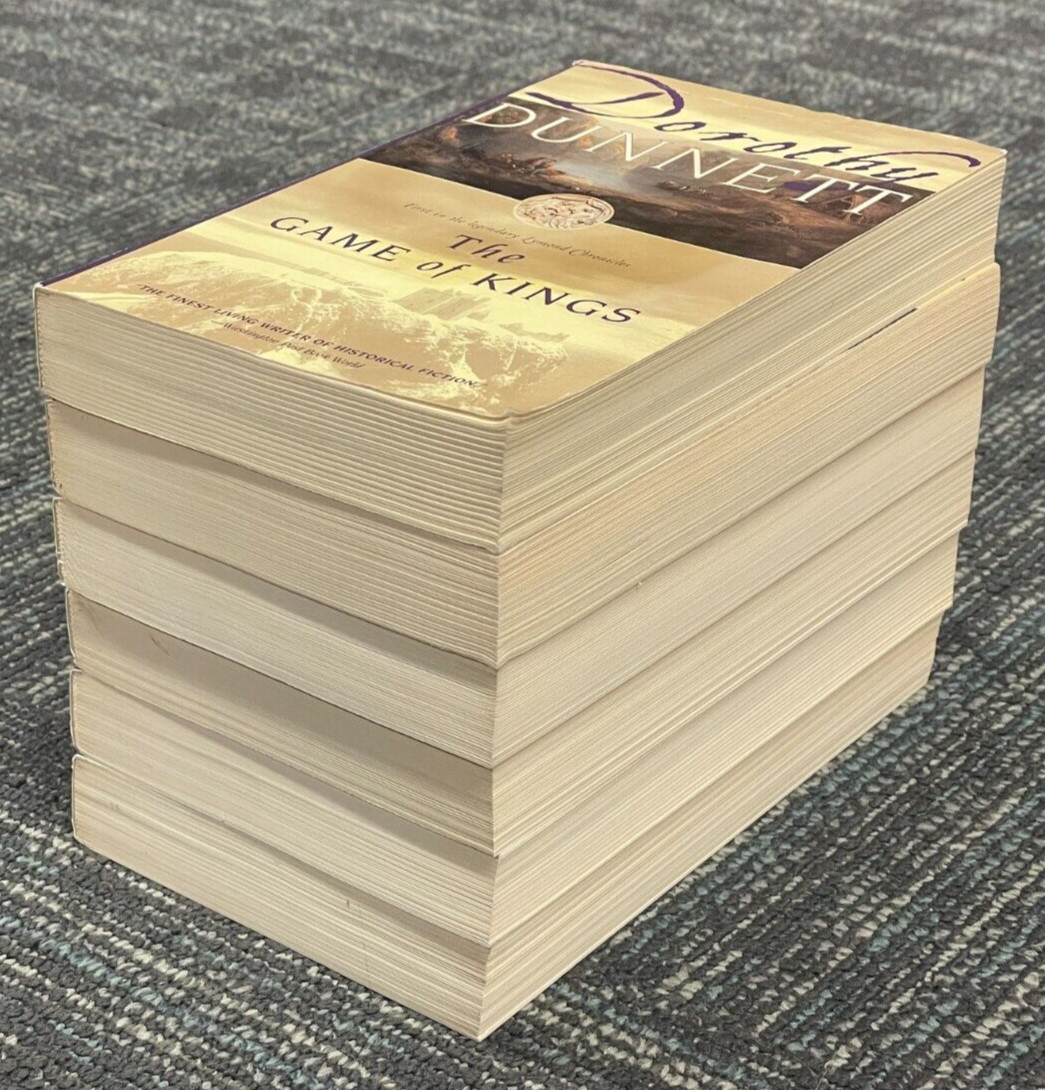 Complete Set Series – Lot of 6 Lymond Chronicles books by Dorothy Dunnett