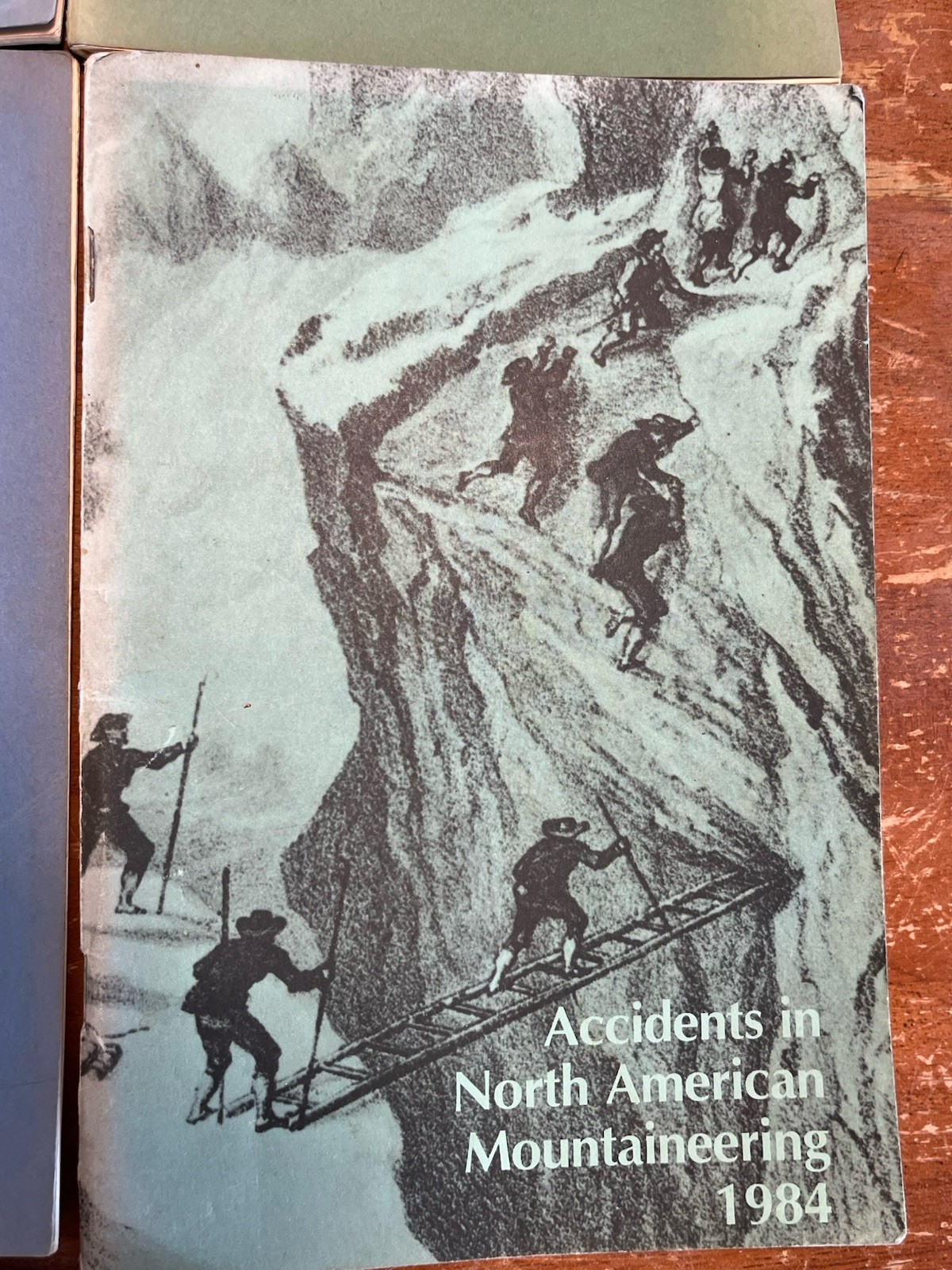 Vintage LOT of 7 Accidents in North American Mountaineering Alpine Club Books