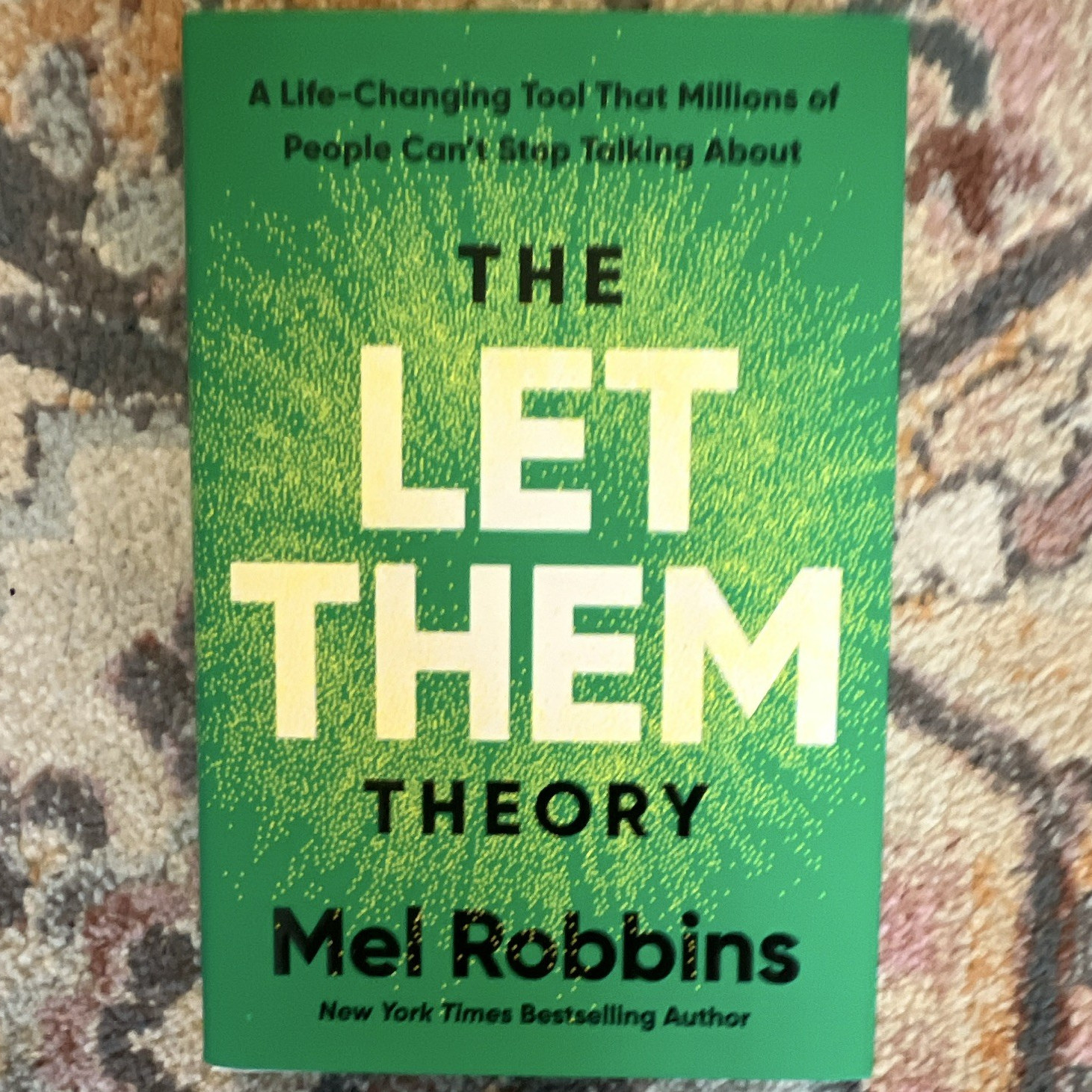 Mel Robbins The Let Them Theory 2024 Hardcover Self-Help Hay House