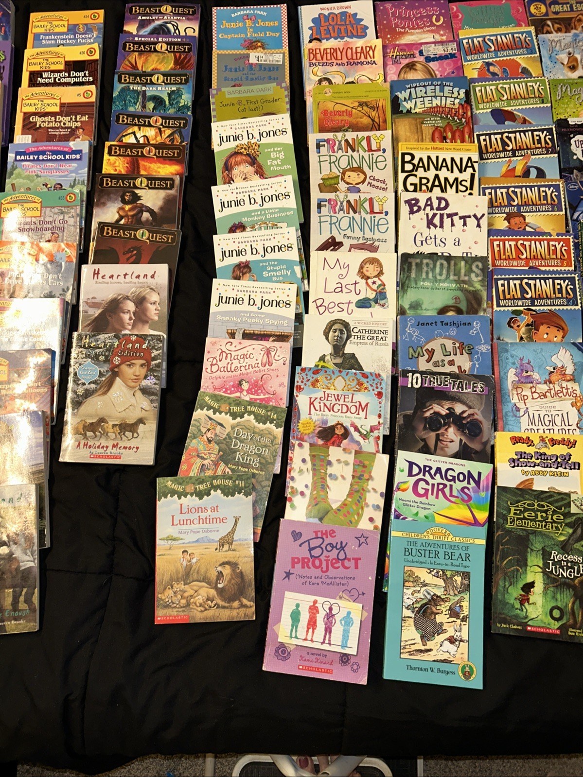 Bulk/Huge Lot of 108 of Children’s Kids Chapter Books -Large Assortment