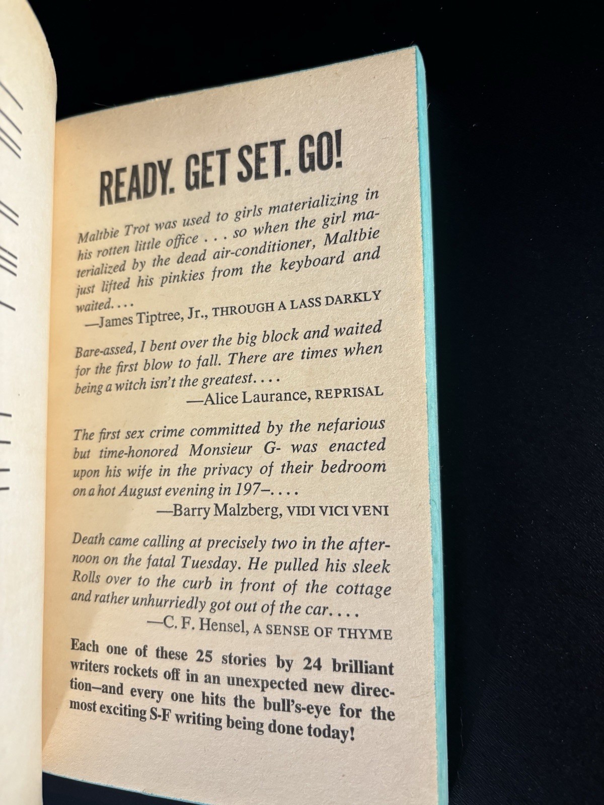 Generation edited by David Gerrold 1972 First Edition Near Fine Unread Copy