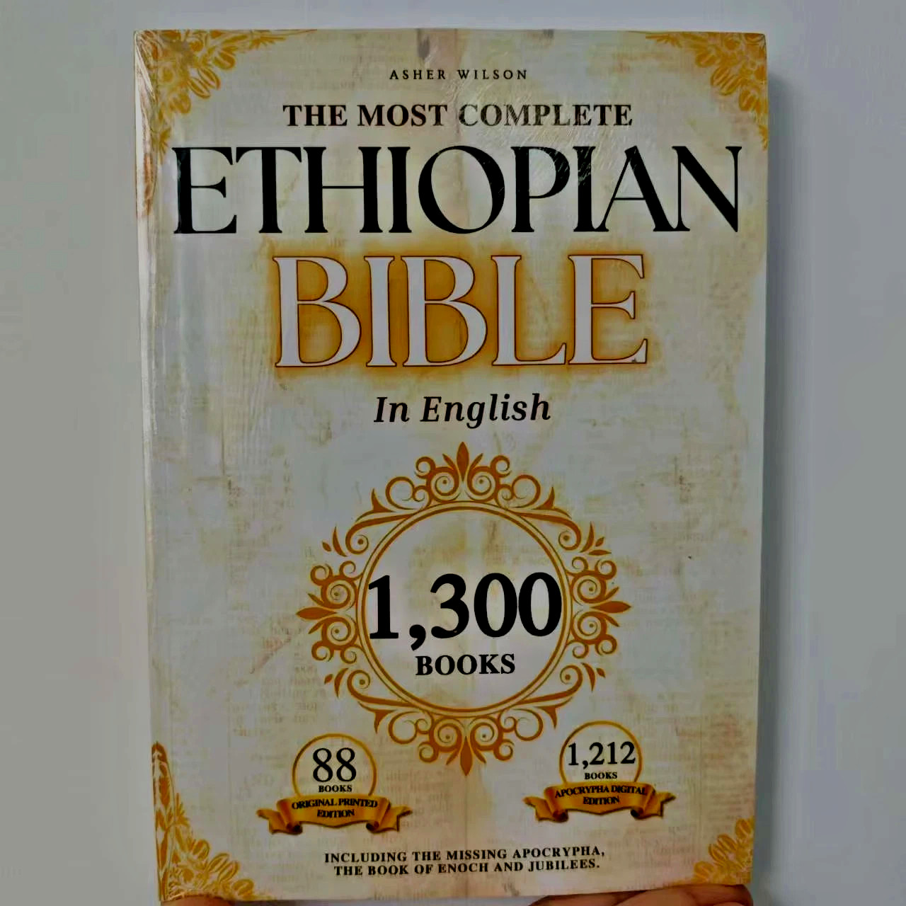 THE COMPLETE ETHIOPIAN BIBLE in English 88 Scriptures (Divided into two volumes)