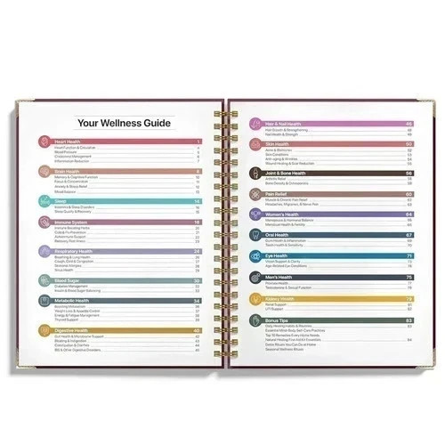 The Natural Healing Handbook Spiral Bound Guide For Herbal Remedies And Natural