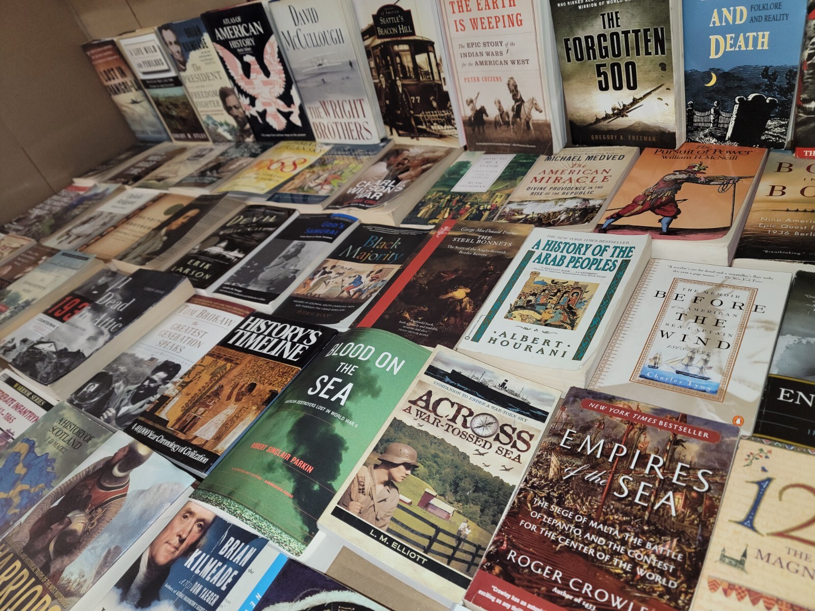 Lot of 5 History US World Europe American Europe Ancient War Book MIX UNSORTED