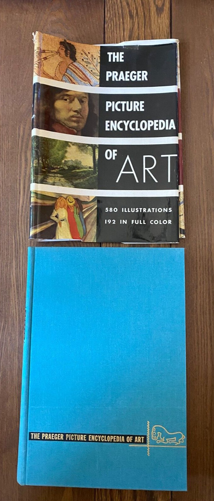 The Praeger Picture Encyclopedia of Art 1958 Hardcover w/Dust Jacket