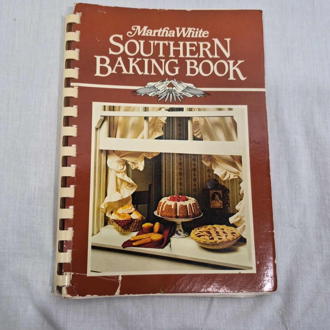 Martha White Southern Baking Book, Spiral Bound , Vintage 1983, 6″ X 8.5″