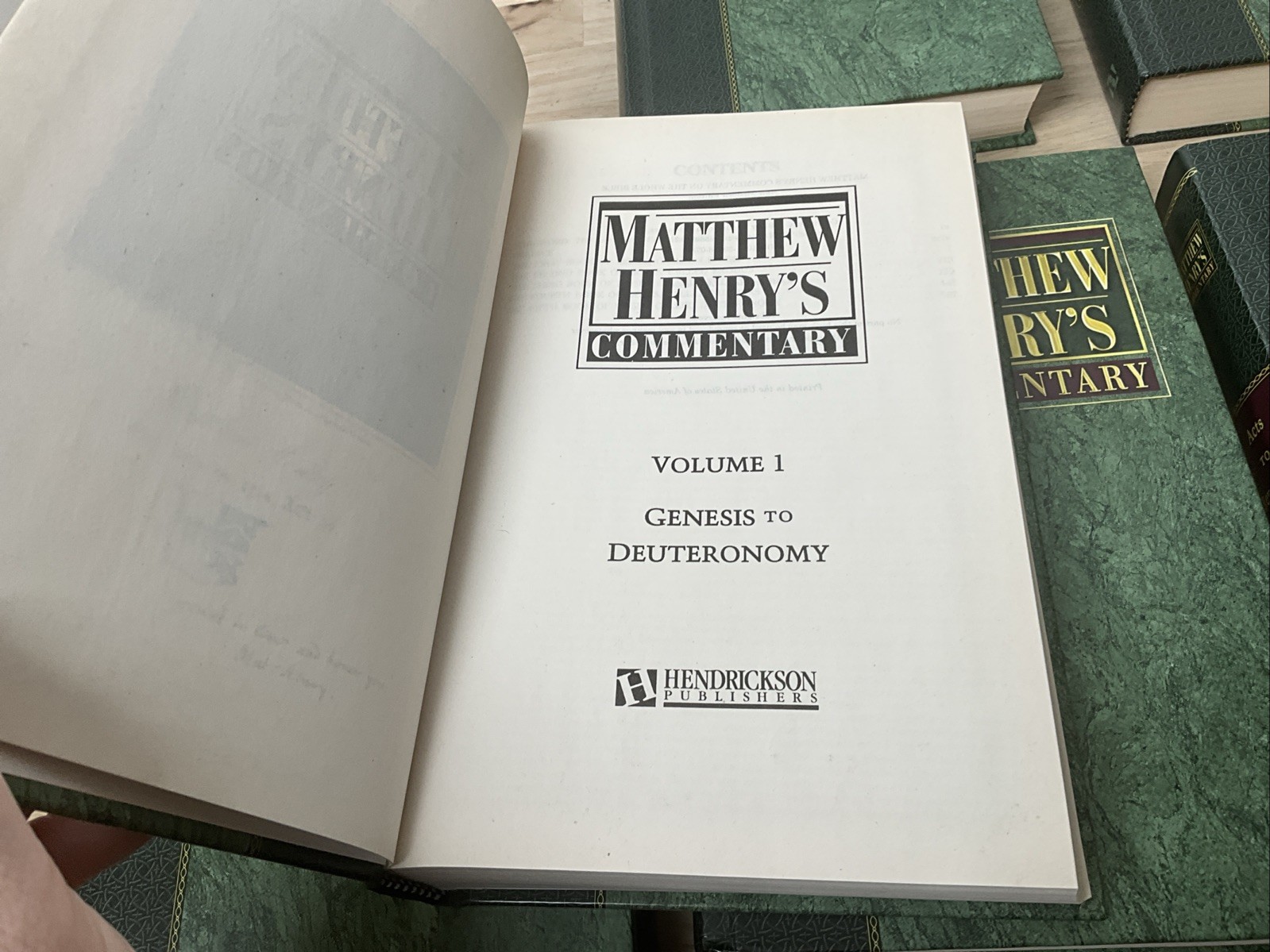Matthew Henry’s Commentary on the Whole Bible – Modern Edition – 2006