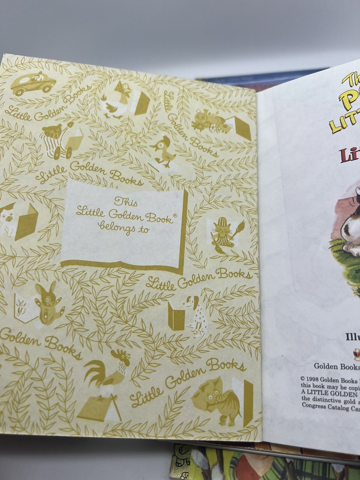 Lot of 7 Little Golden Books Newer 1990s-2020s Luca Christmas Nature Pooh Lion