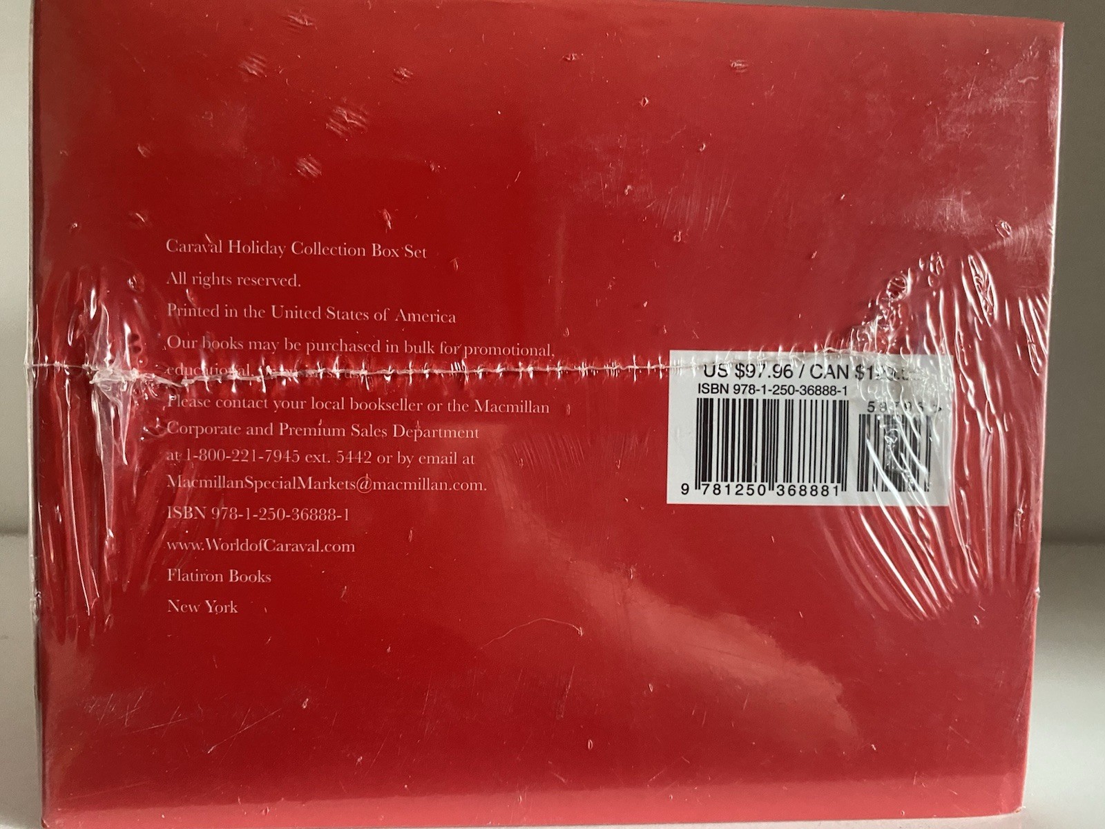 Caraval Holiday Collection Box Set – Complete Series by Stephanie Garber