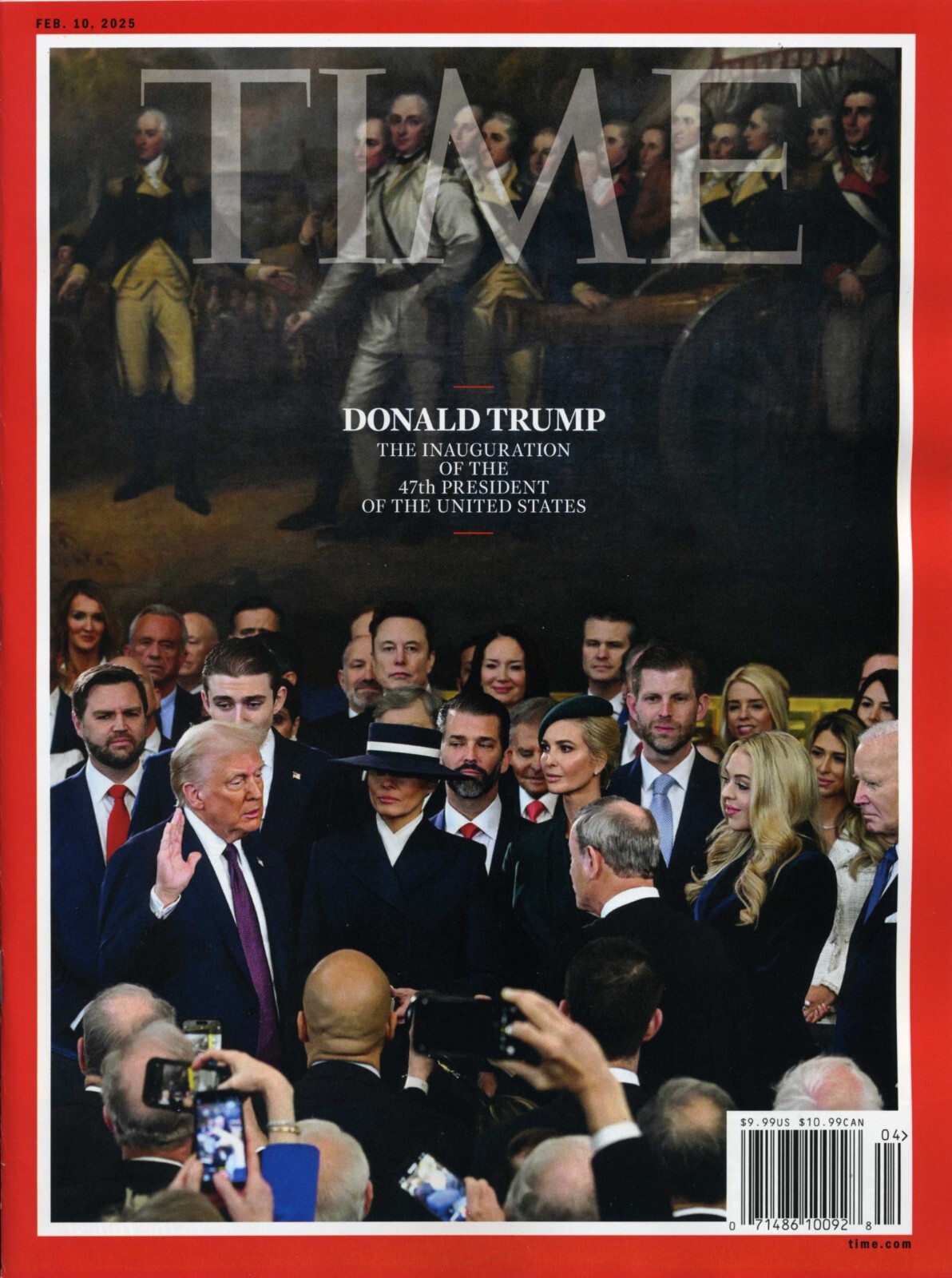 TIME Magazine February 10, 2025 – Donald Trump “The Inauguration”