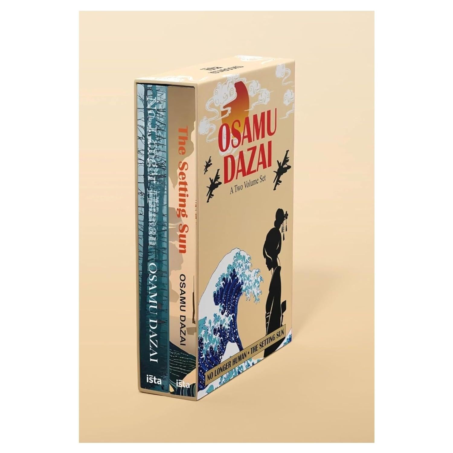 No Longer Human and the Setting Sun by Osamu Dazai 2 Books Collection Box Set
