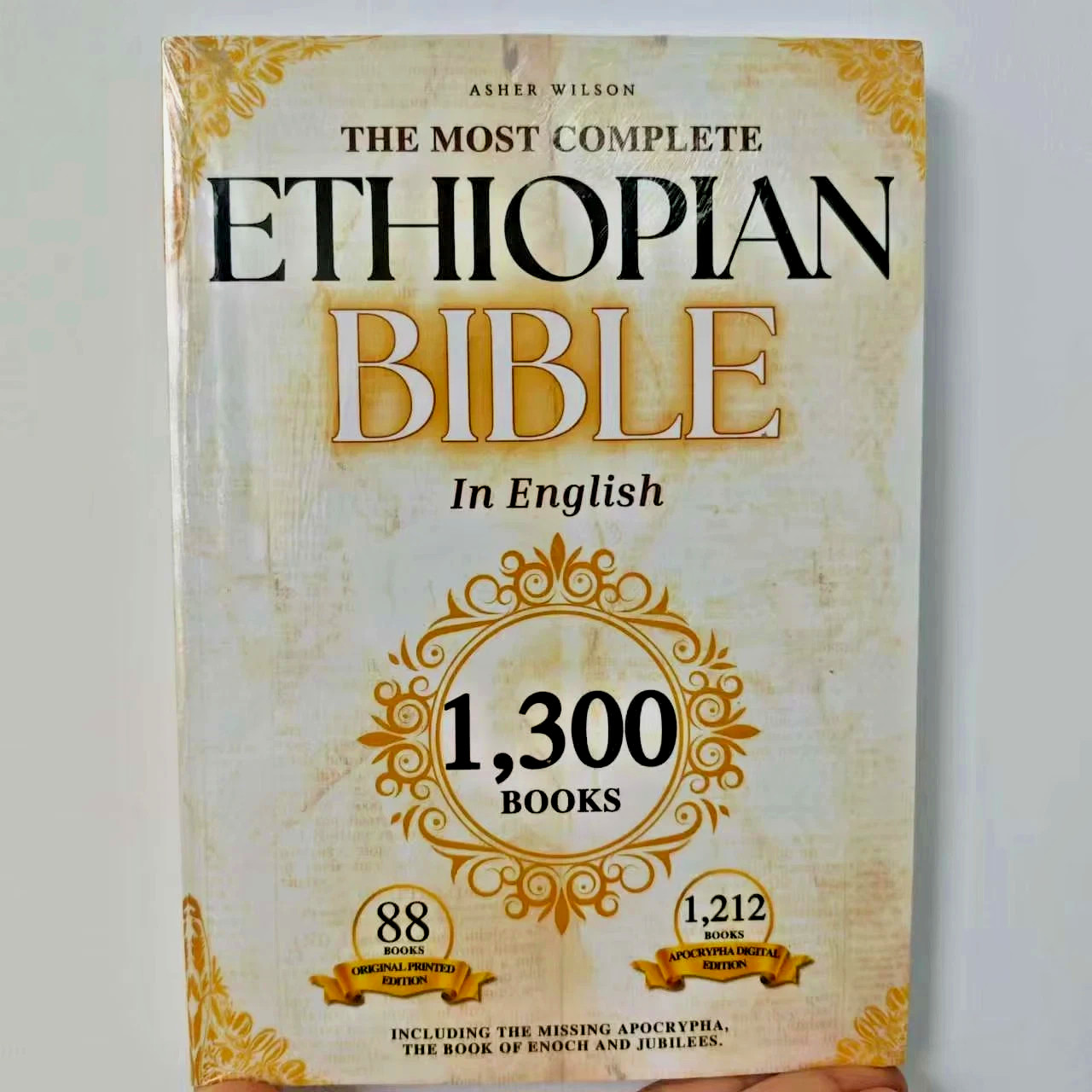THE COMPLETE ETHIOPIAN BIBLE in English 88 Scriptures (Divided into two volumes)
