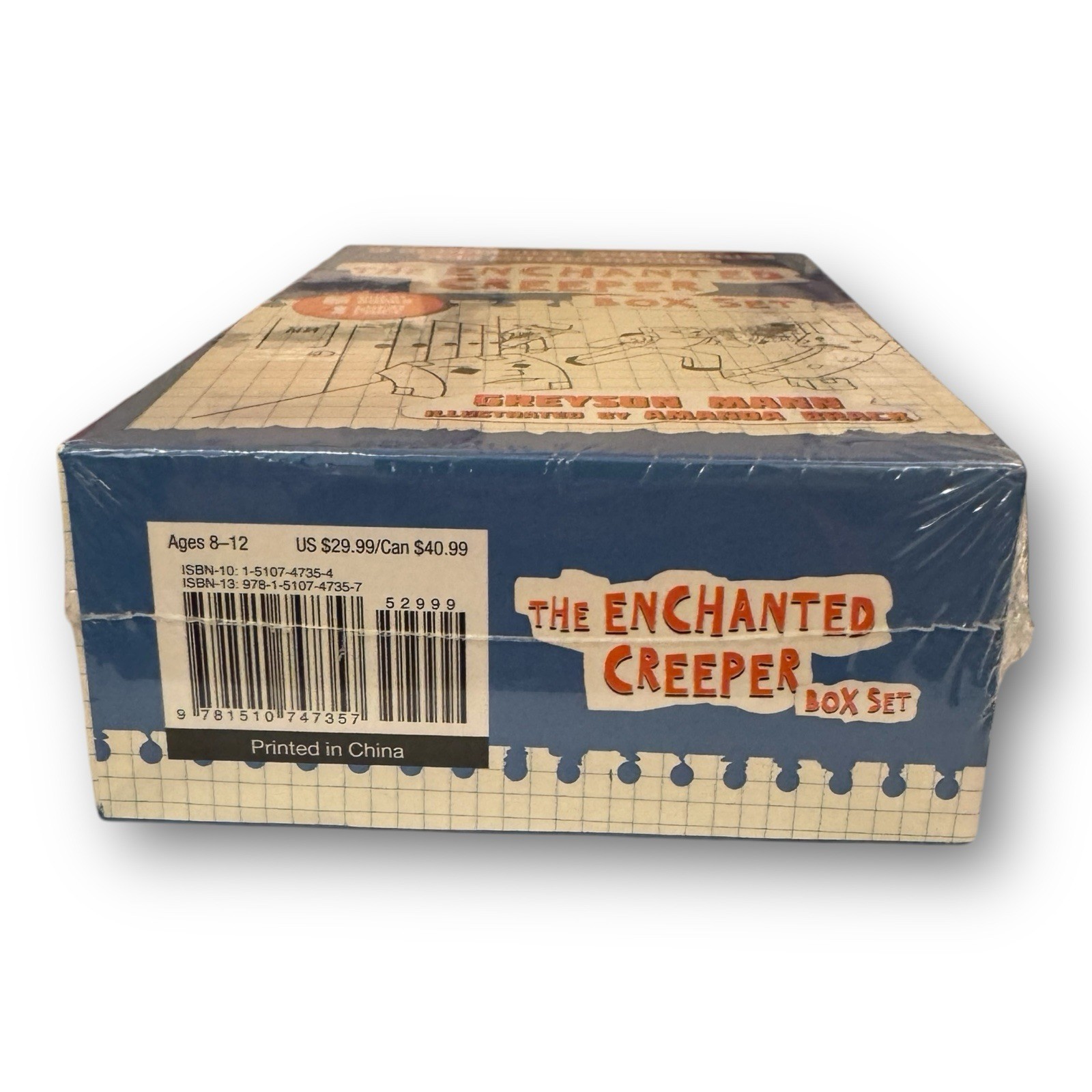 Book The Enchanted Creeper Box Set Six Unofficial Adventures Greyson Mann