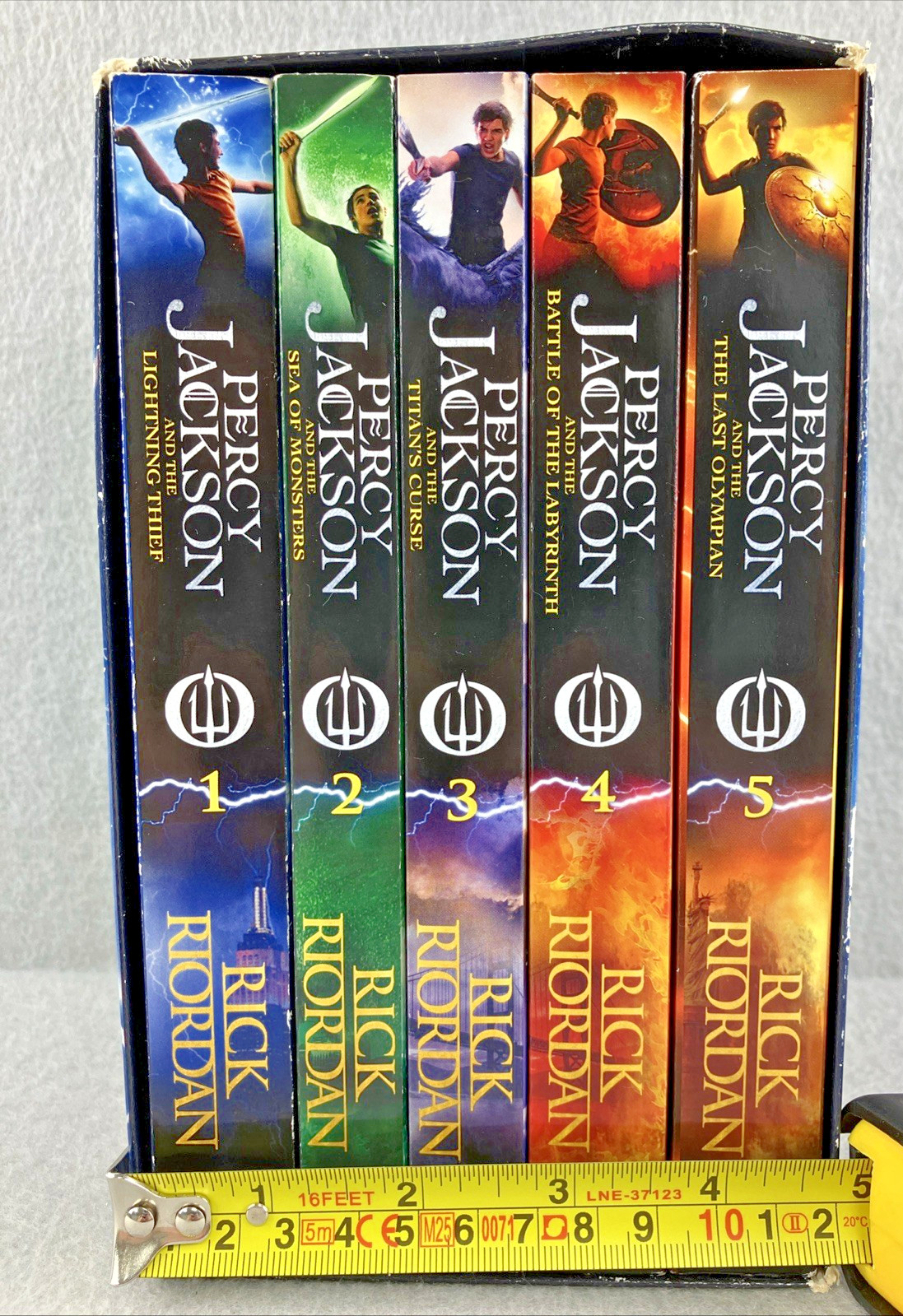 Percy Jackson Ultimate Collection Box Set Books 1 – 5 Paperback Penguin Puffin