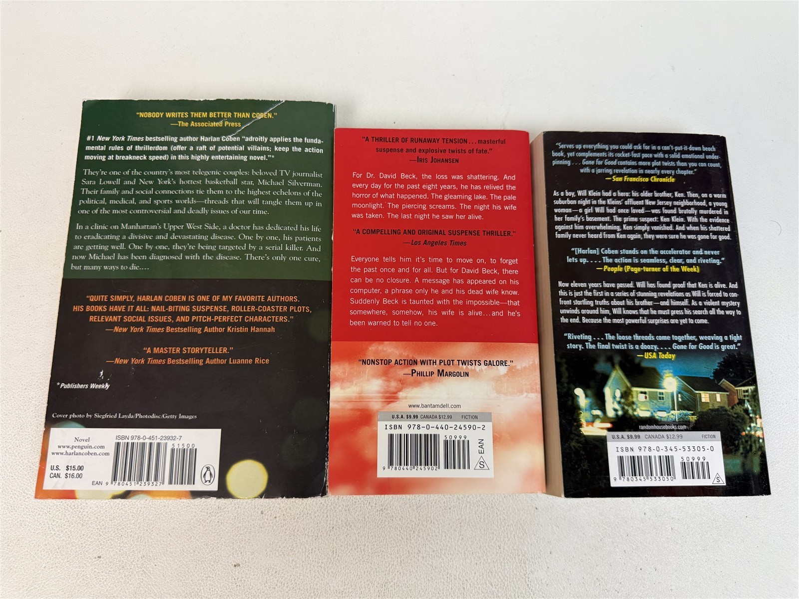 Harlan Coben Lot 29 Mystery Suspense Paperbacks including 11 Myron Bolitar
