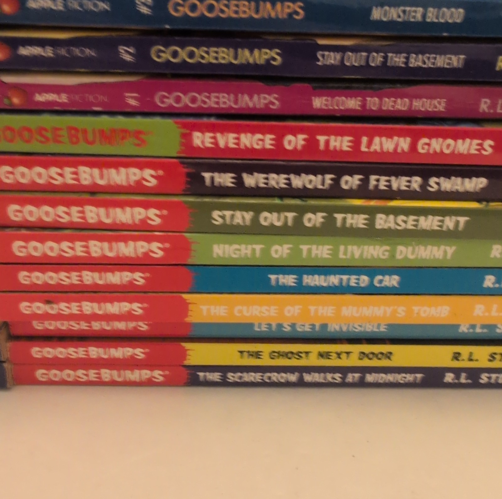 R.L. Stine Vintage Lot Of 29 Fear Street/Goosebumps/More Books 90s 2000s Horror
