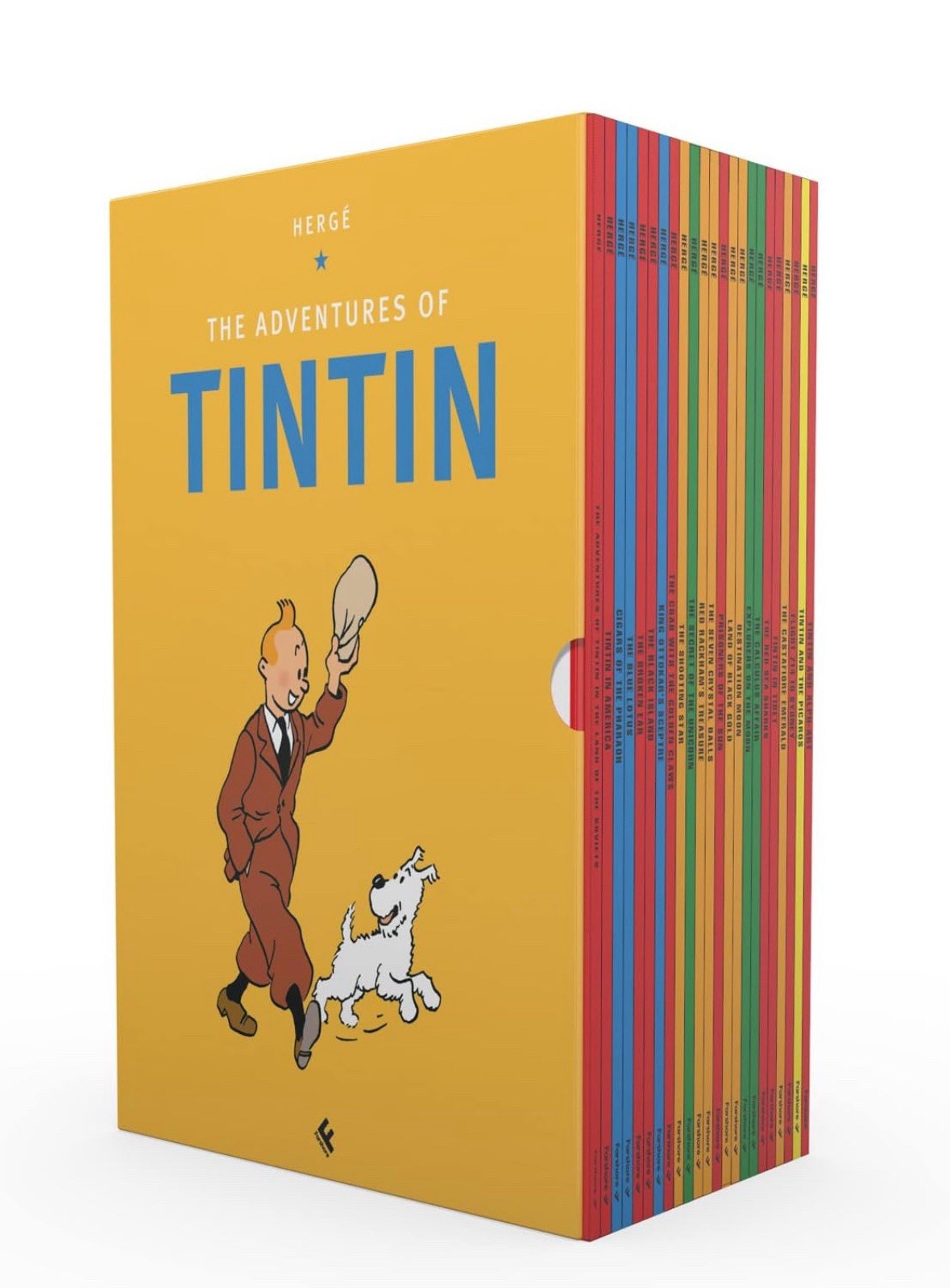 New Tintin Paperback Boxed Set 23 titles by Herge (English) Paperback Book