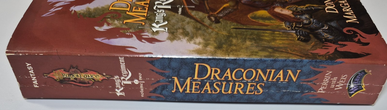 Dragonlance KANG’S REGIMENT Two PB Book Lot #’s 1 & 2 in Series Volumes 1stPrint