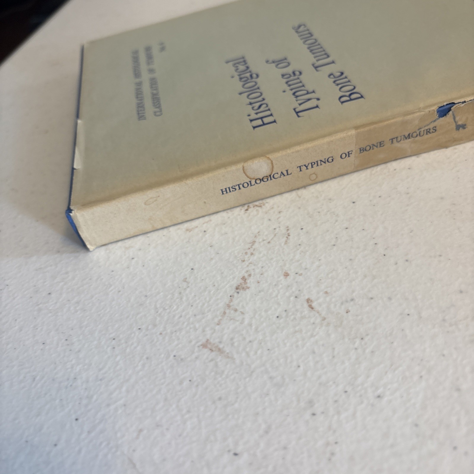 Histological Typing of Bone Tumours (1972) – WHO – Hardcover Medical Pathology