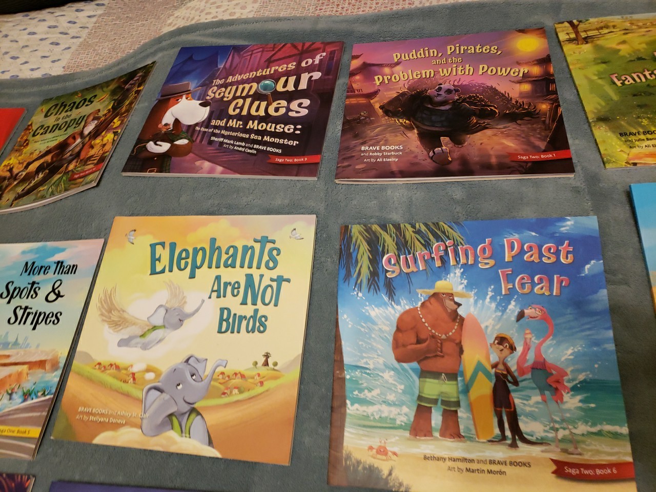 Lot of 17 Brave Books Mixed Saga 1 2 3