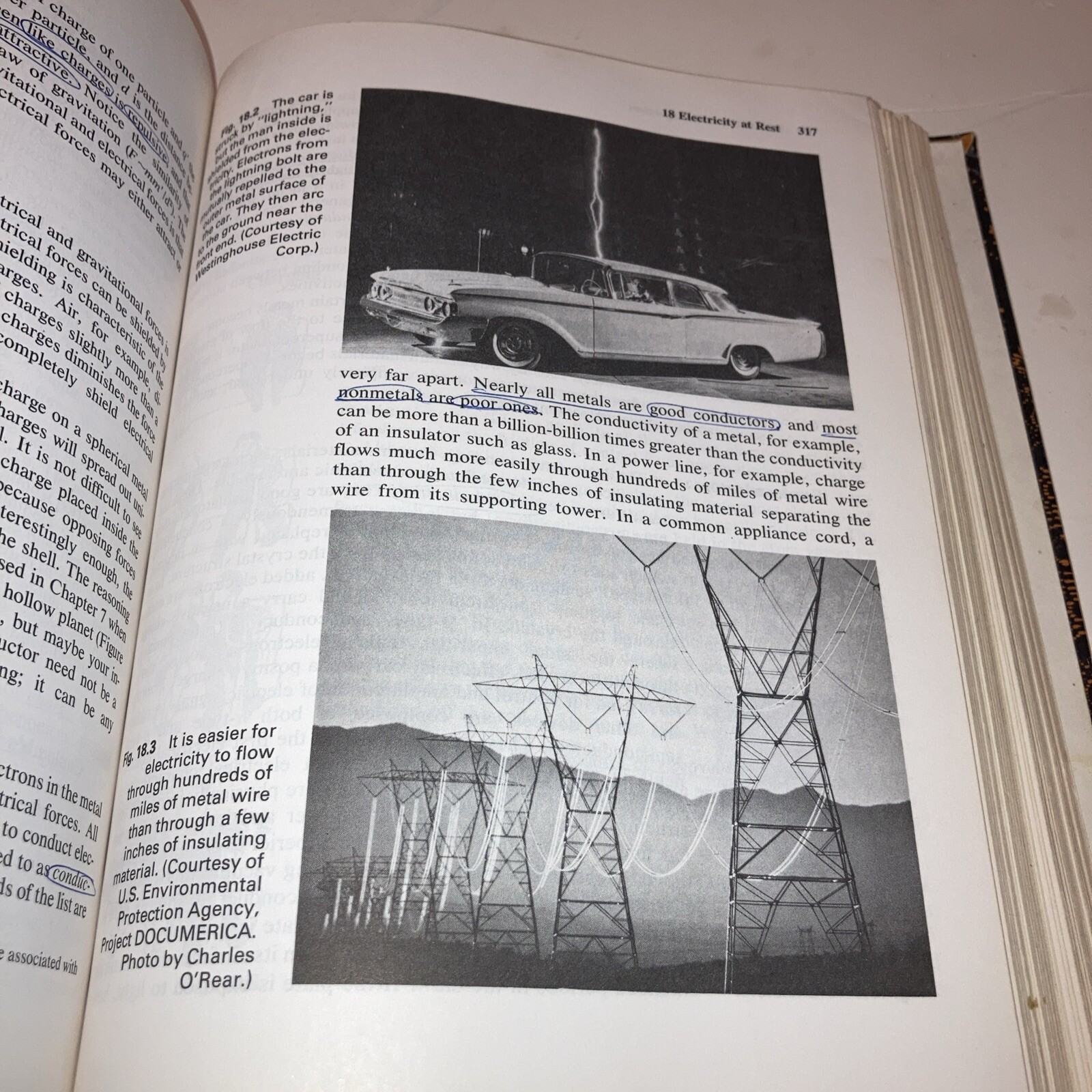 vintage 1977 Conceptual Physics Paul G. Hewitt third edition hardcover