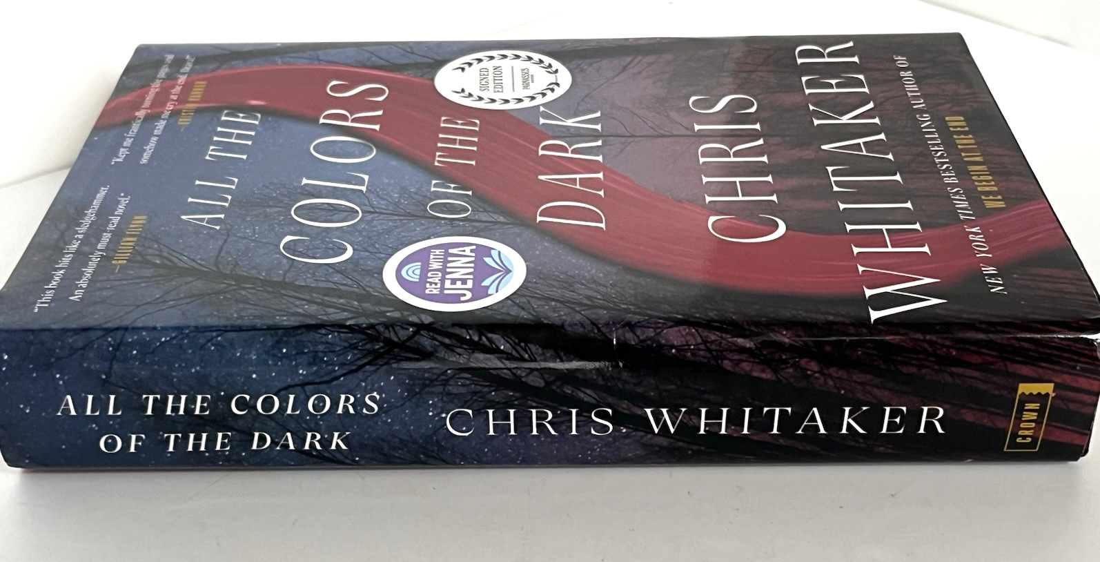 Chris Whitaker All the Colors of the Dark SIGNED FIRST EDITION Hardback w/ DJ
