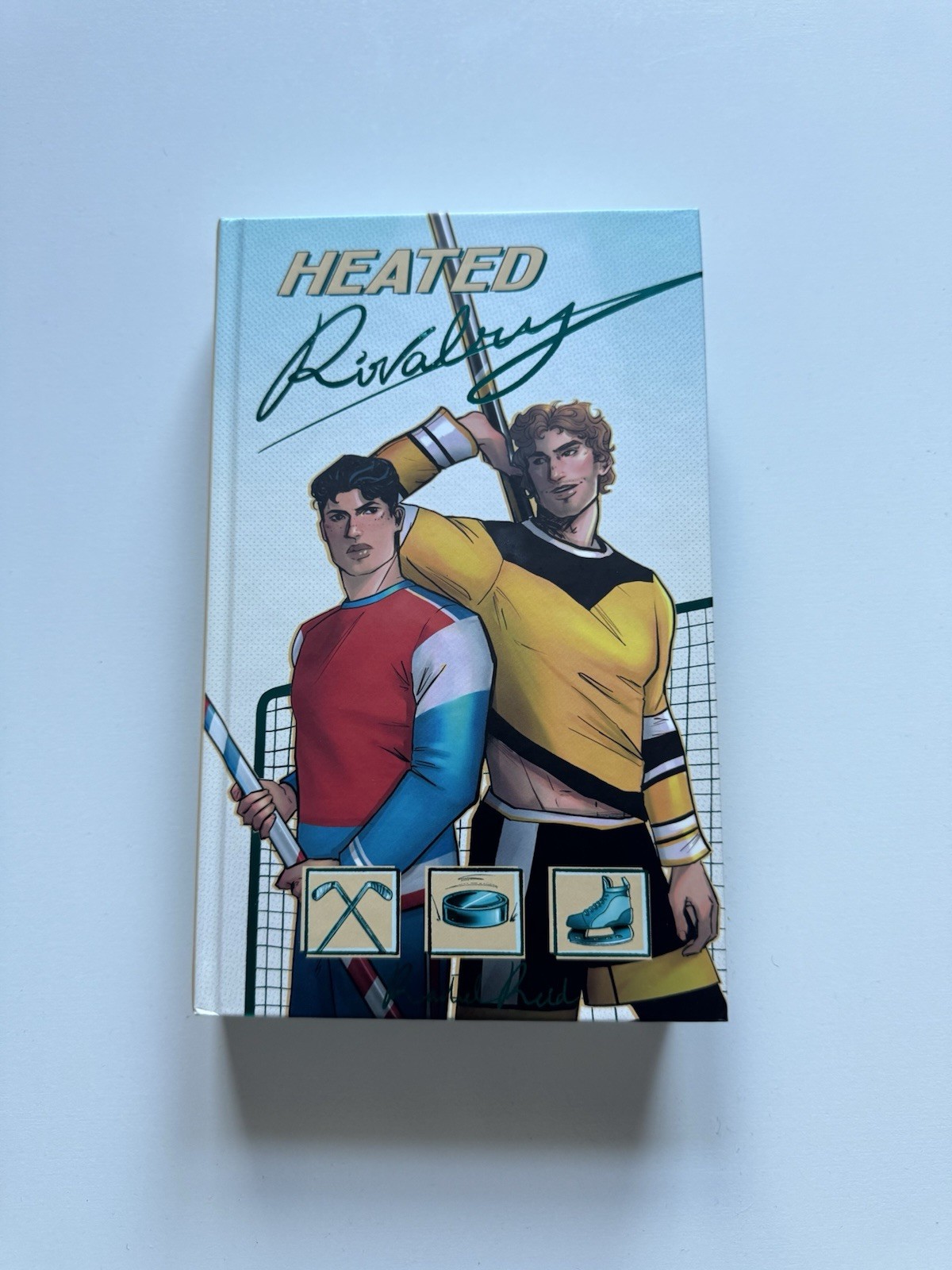 Heated Rivalry Rachel Reid Signed Smut and Sip Signed Exclusive Special Edition