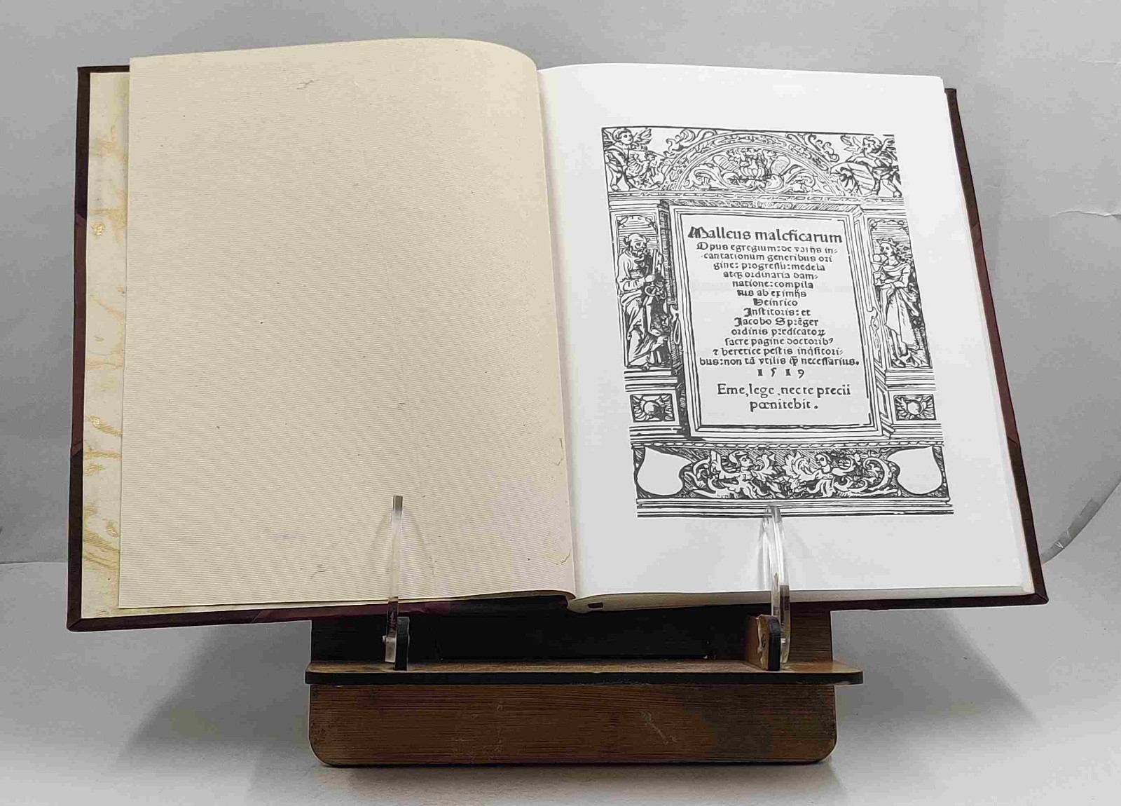 Malleus maleficarum 1519 by Jacobo Spreger [Leather Crafted]