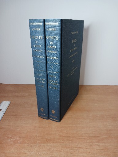 Sports In North America Volume 1 Parts 1 & 2 1997 Thomas L Altherr HC
