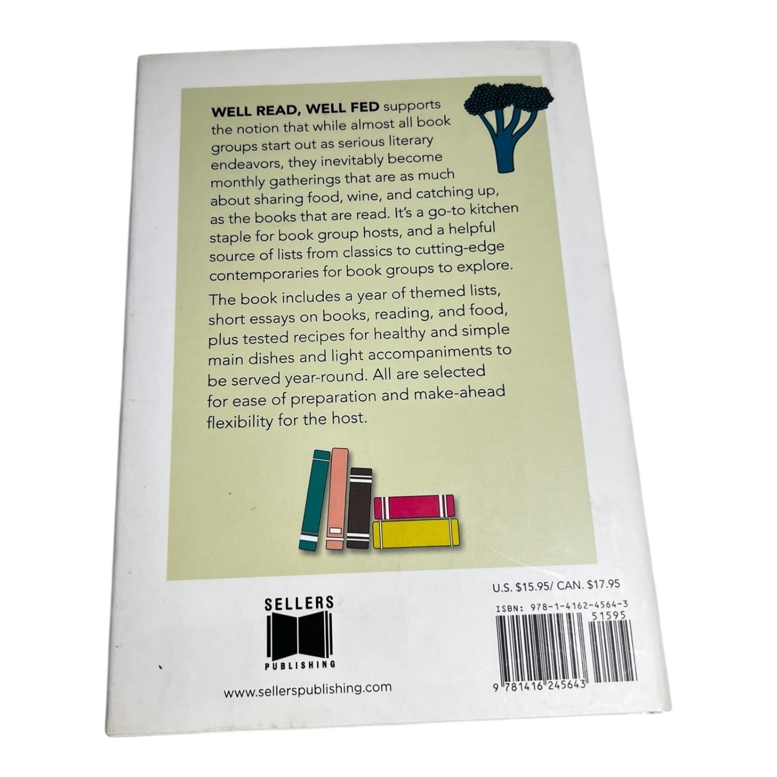 Well Read Well Fed Cookbook & Reading Guide Marcia F. Brown Hardcover