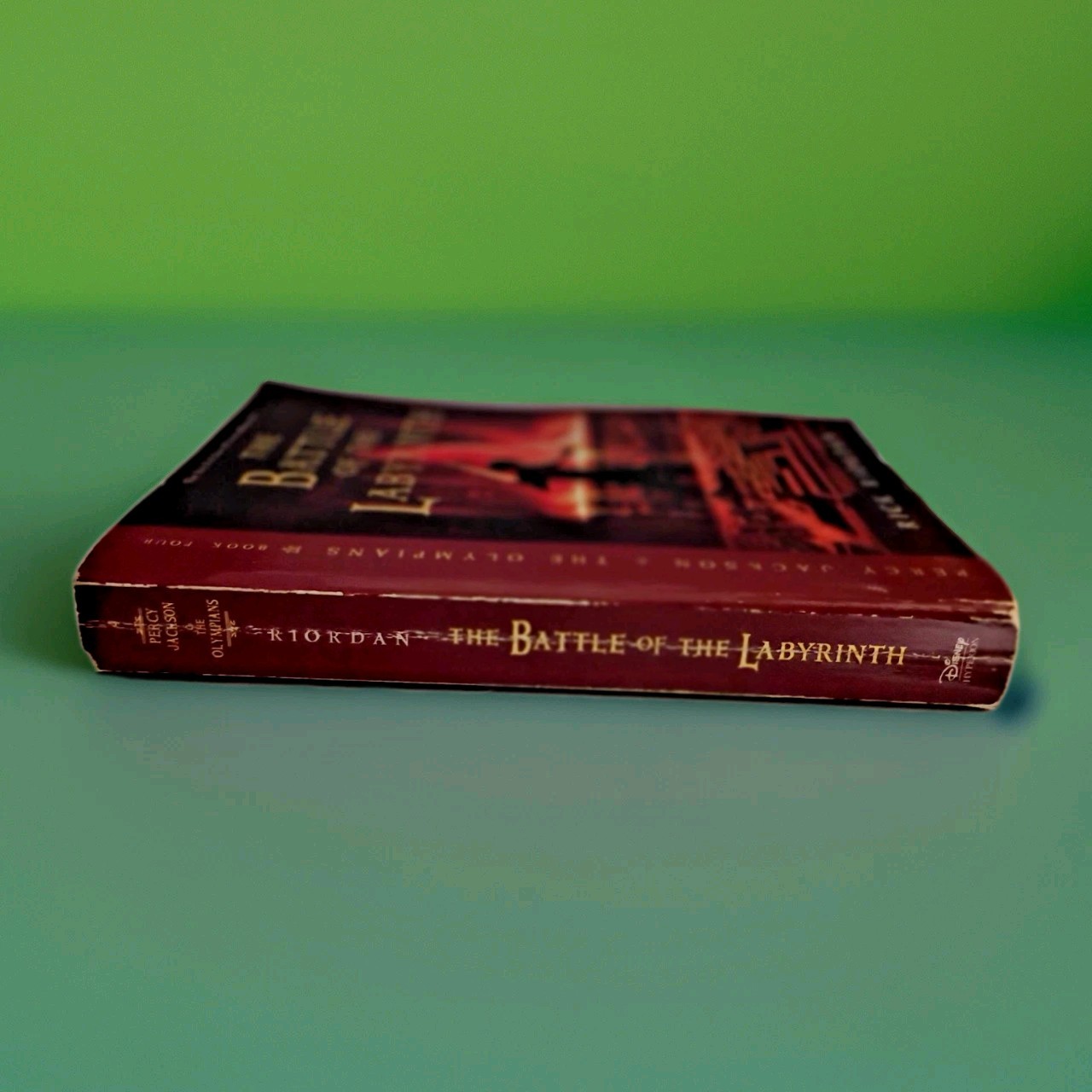 The Battle of the Labyrinth —Rick Riordan 2009 1st Ed Percy Jackson Book 4 VG🗡️