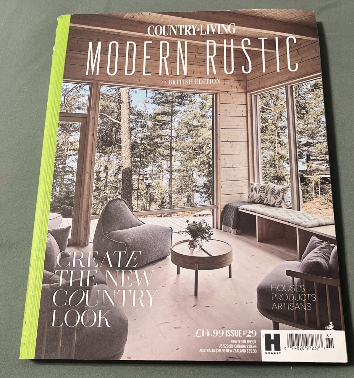COUNTRY LIVING – MODERN RUSTIC – UK EDITION – ISSUE #29, 2026 – BRAND NEW
